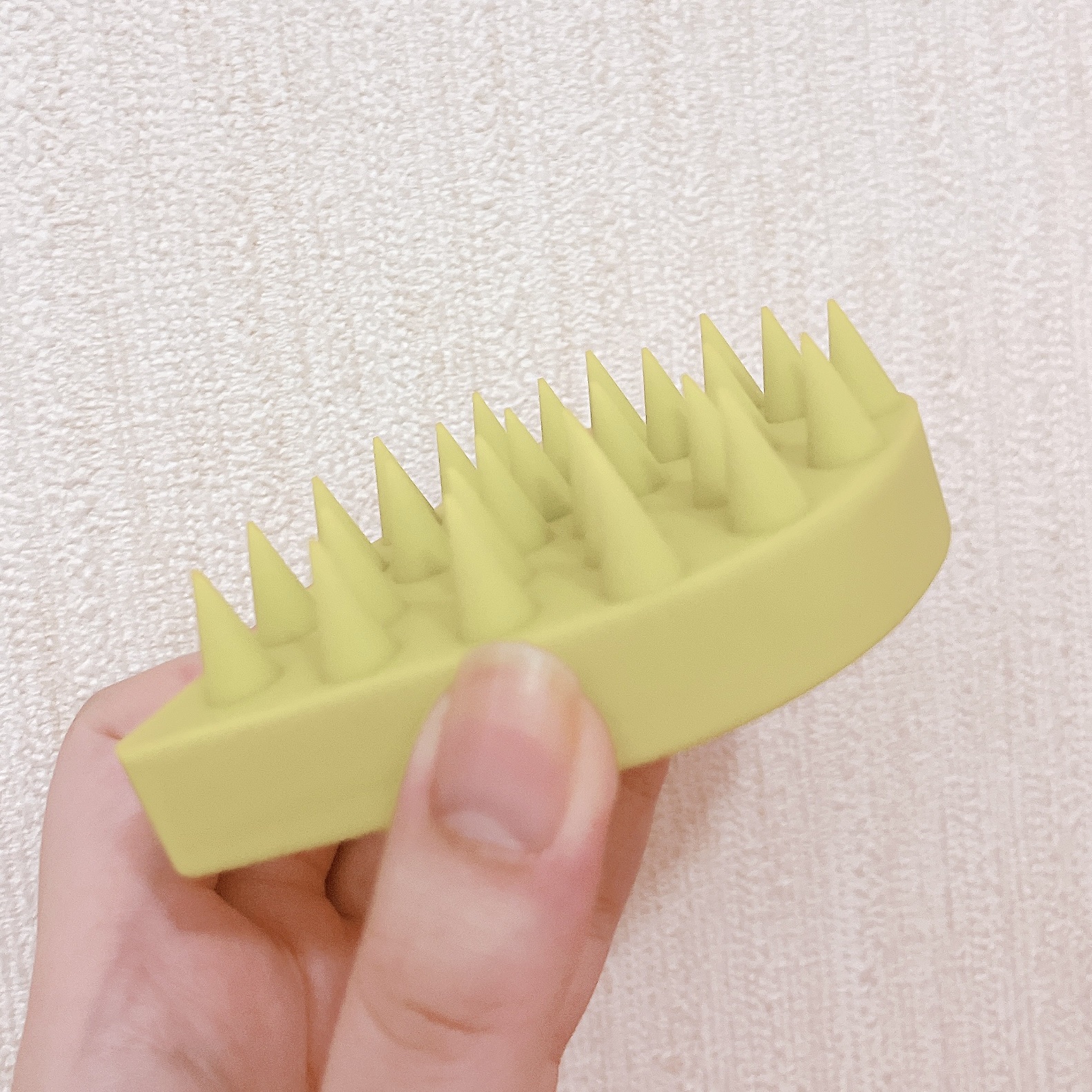 リラクシングマッサージブラシ リラクシングマッサージブラシキット ピスタチオ(限定)/エトヴォス/スカルプブラシを使ったクチコミ（2枚目）