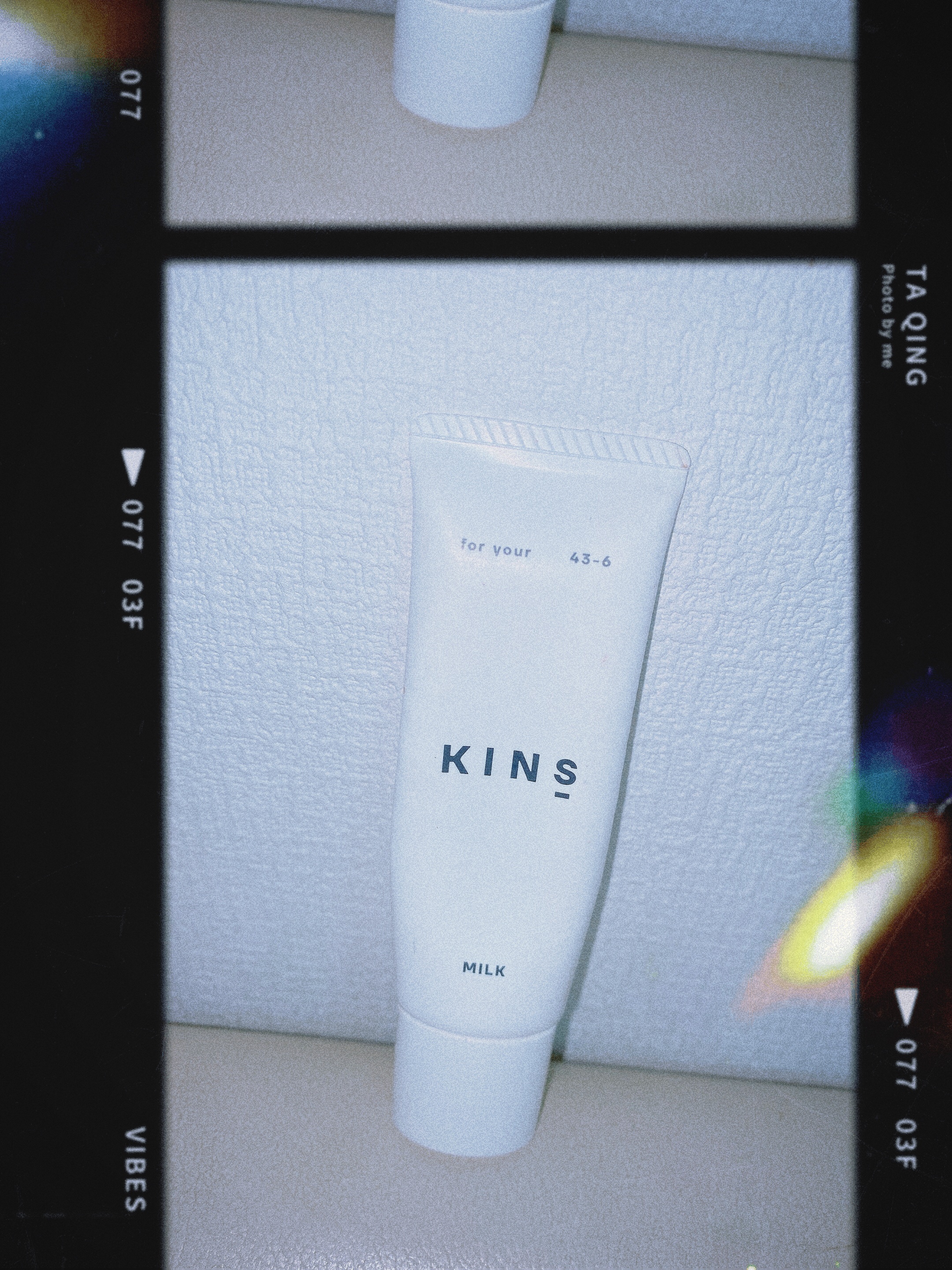 KINS ミルクのクチコミ「あんまり何個も顔につけるのが好きじゃないわたしにはこれ良かった！


KINSのミルクは乳液と.....」（1枚目）