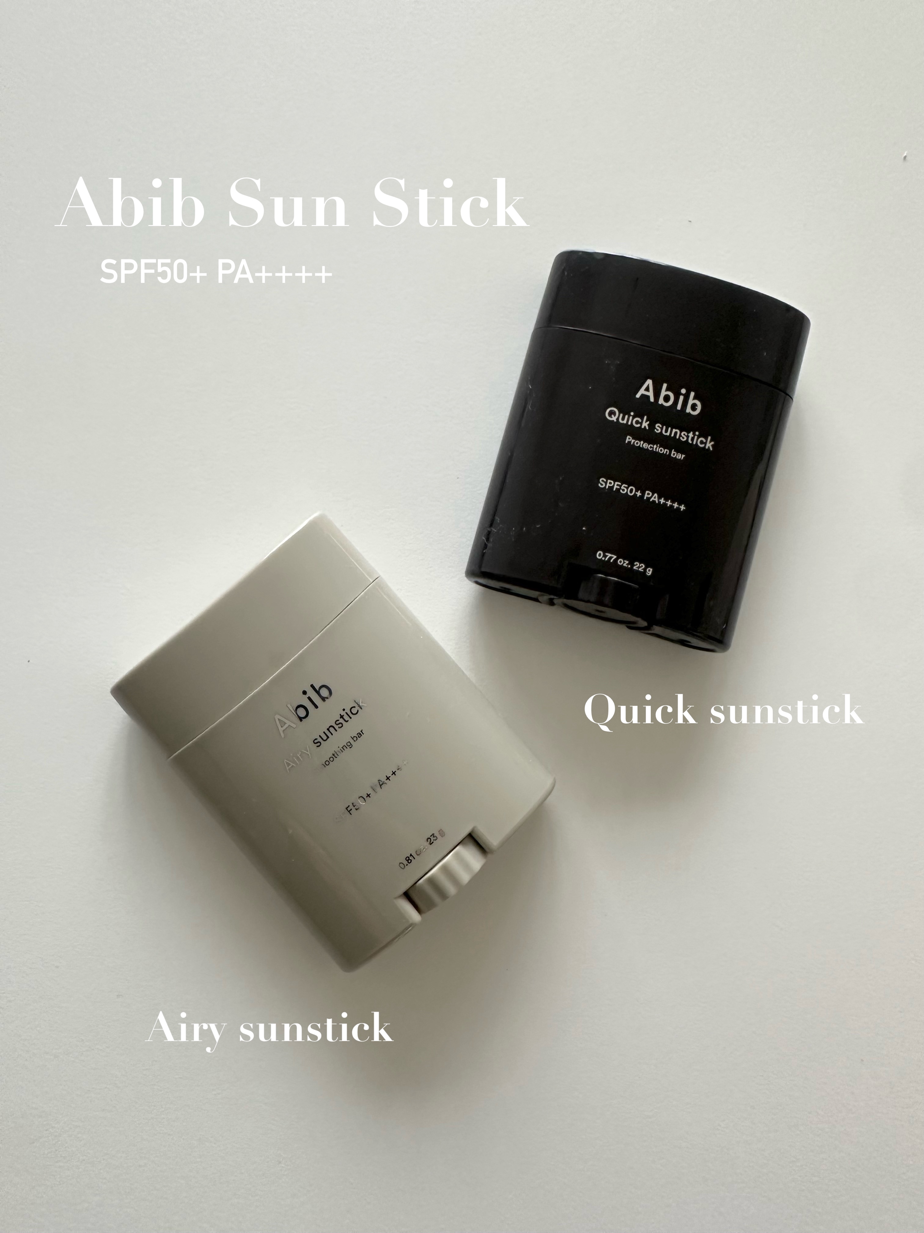 エアリーサンスティックスムージングバー/Abib /日焼け止めスティックを使ったクチコミ（1枚目）