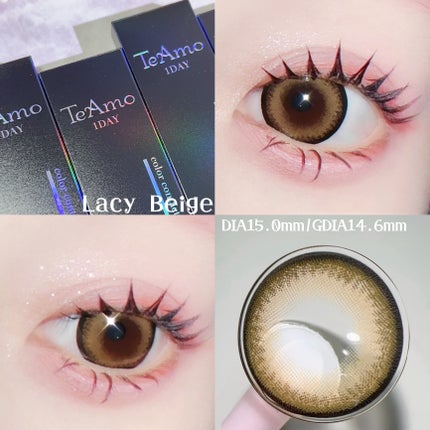 TeAmo 1DAY/TeAmo/ワンデー(1DAY)カラコンを使ったクチコミ(4枚目)