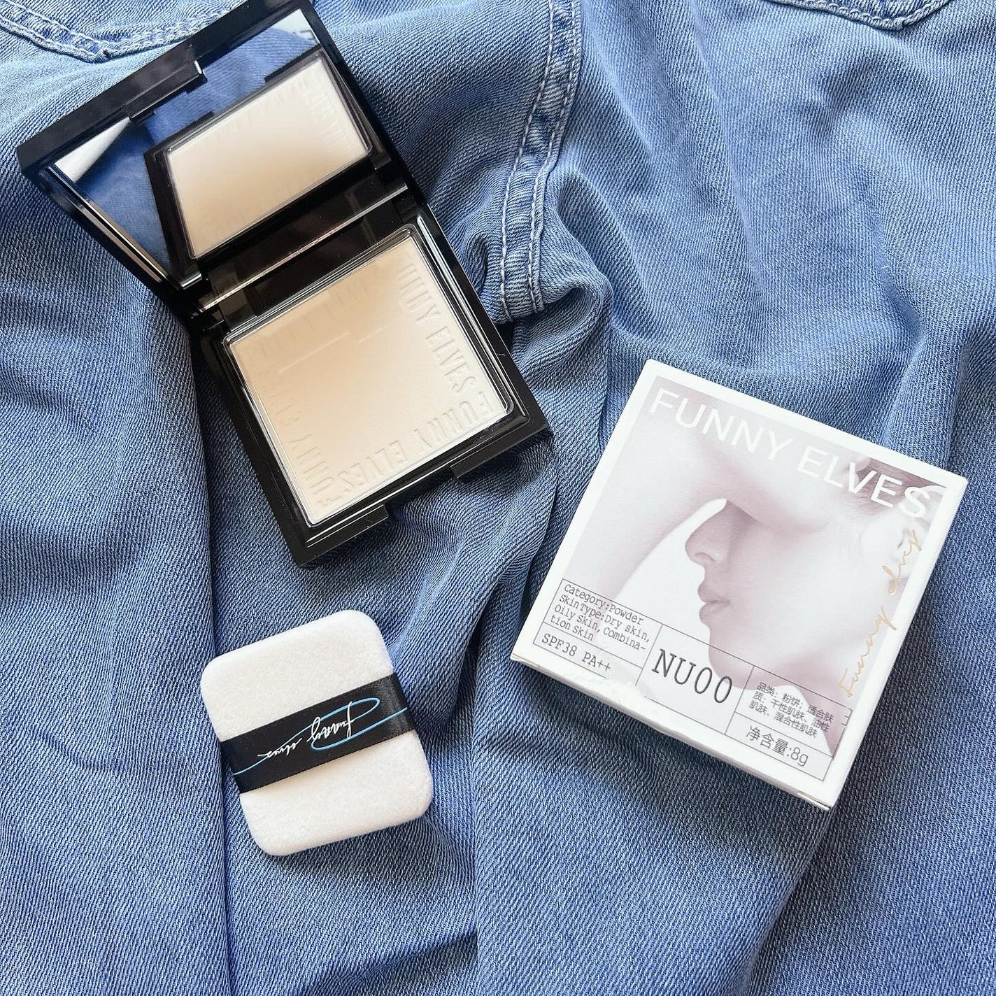 UVソフトマットプレストパウダー/FUNNY ELVES方里/プレストパウダーを使ったクチコミ(2枚目)