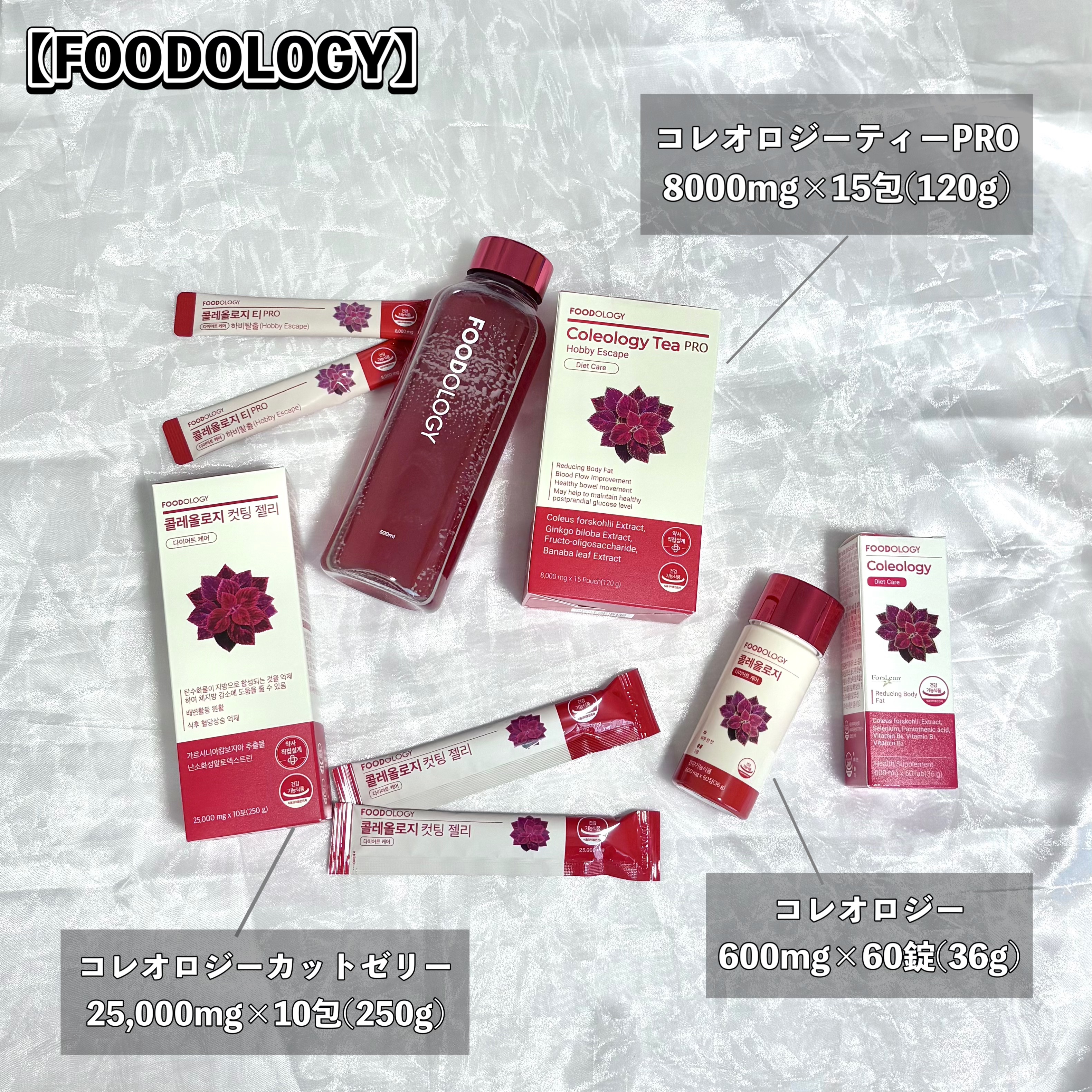 コレオロジーティー/FOODOLOGY/ドリンクを使ったクチコミ（2枚目）