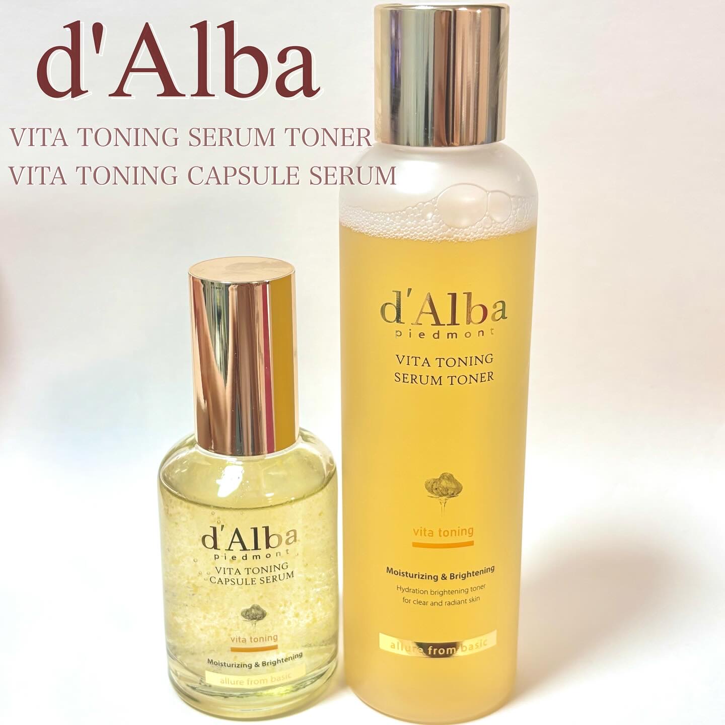 ビタトーニングセラムトナー/ダルバ/化粧水を使ったクチコミ（1枚目）