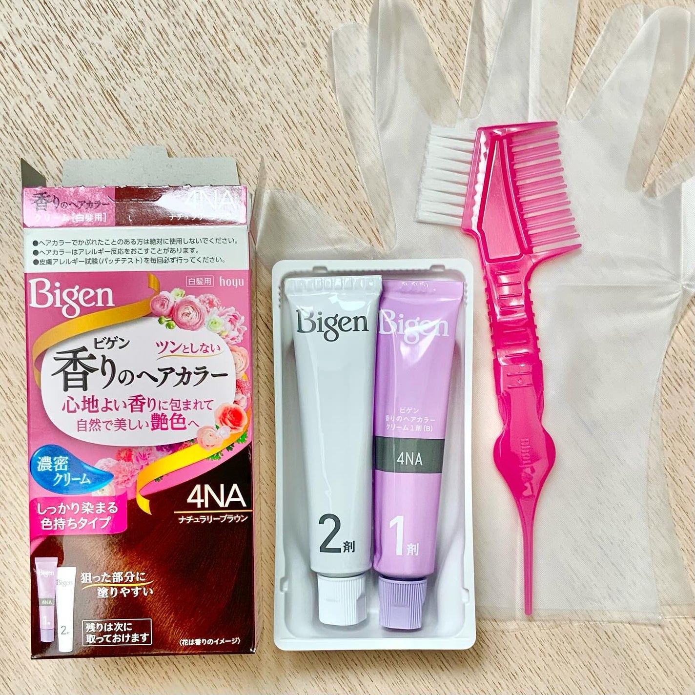 香りのヘアカラー クリーム/ビゲン/ヘアカラーを使ったクチコミ(1枚目)