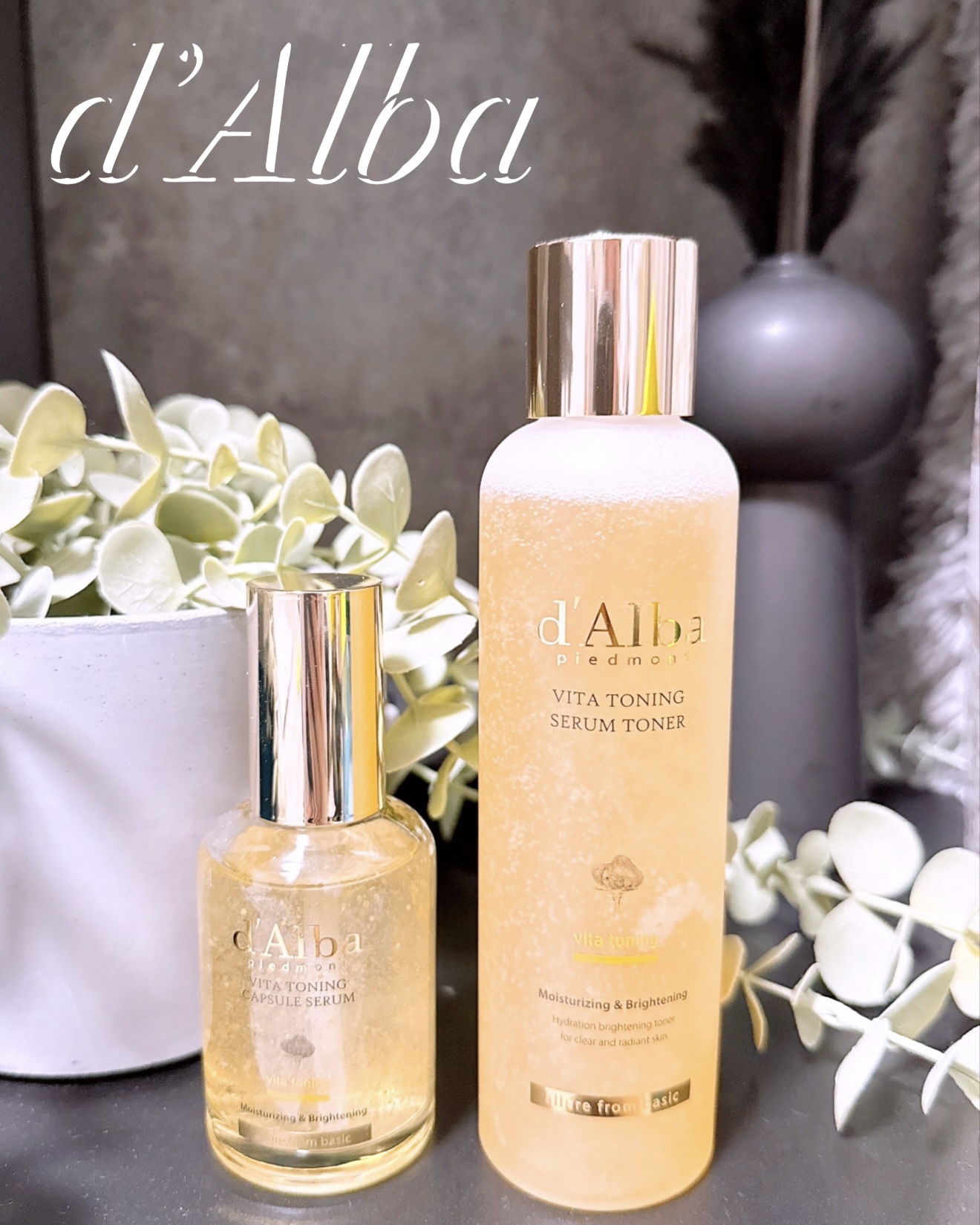 ビタトーニングカプセルセラム/ダルバ/美容液を使ったクチコミ（1枚目）