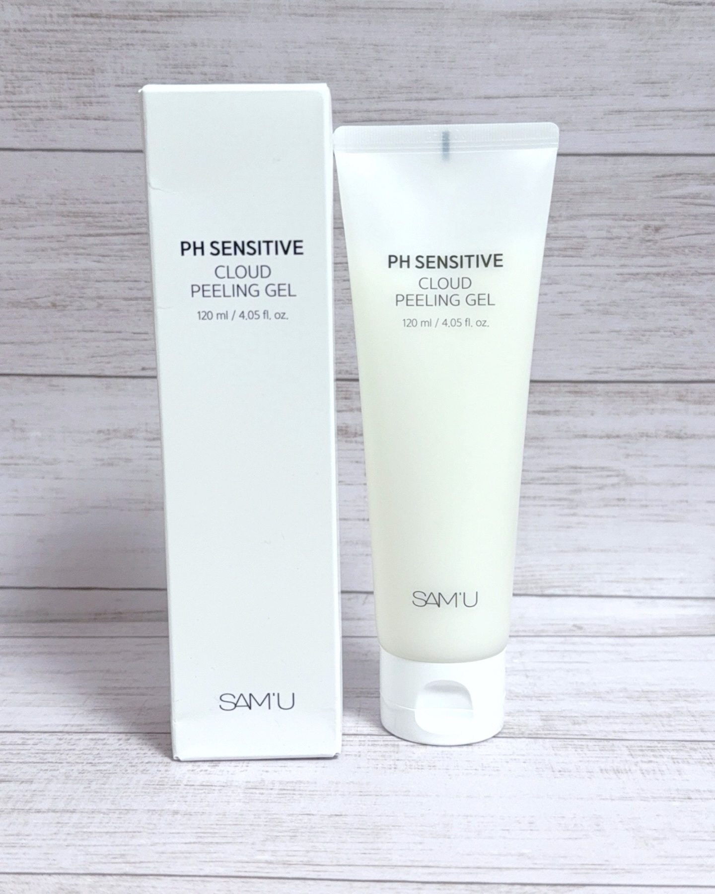 PHセンシティブクラウドピーリングジェル/SAM'U/ピーリングを使ったクチコミ（3枚目）