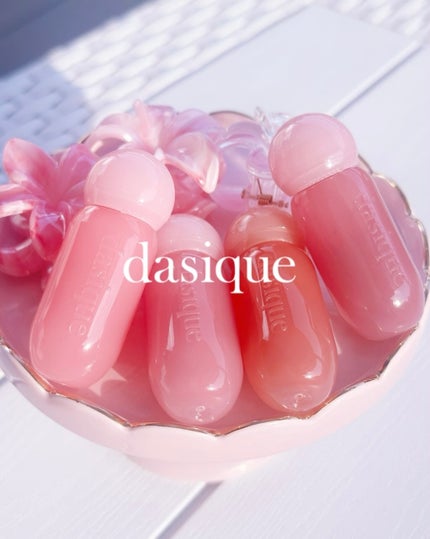ジューシーデューイグロウティント/dasique/リップティントを使ったクチコミ(4枚目)
