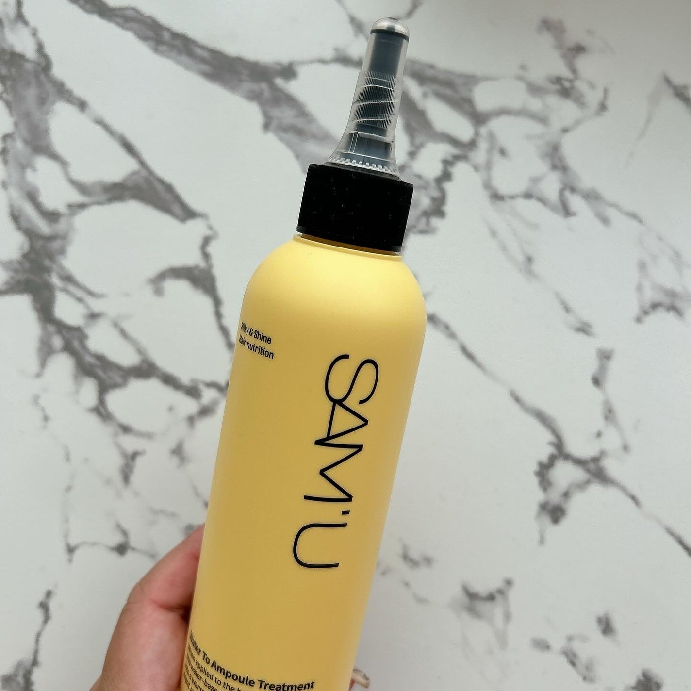 ウォータートゥーアンプルトリートメント/SAM'U/アウトバストリートメントを使ったクチコミ(2枚目)