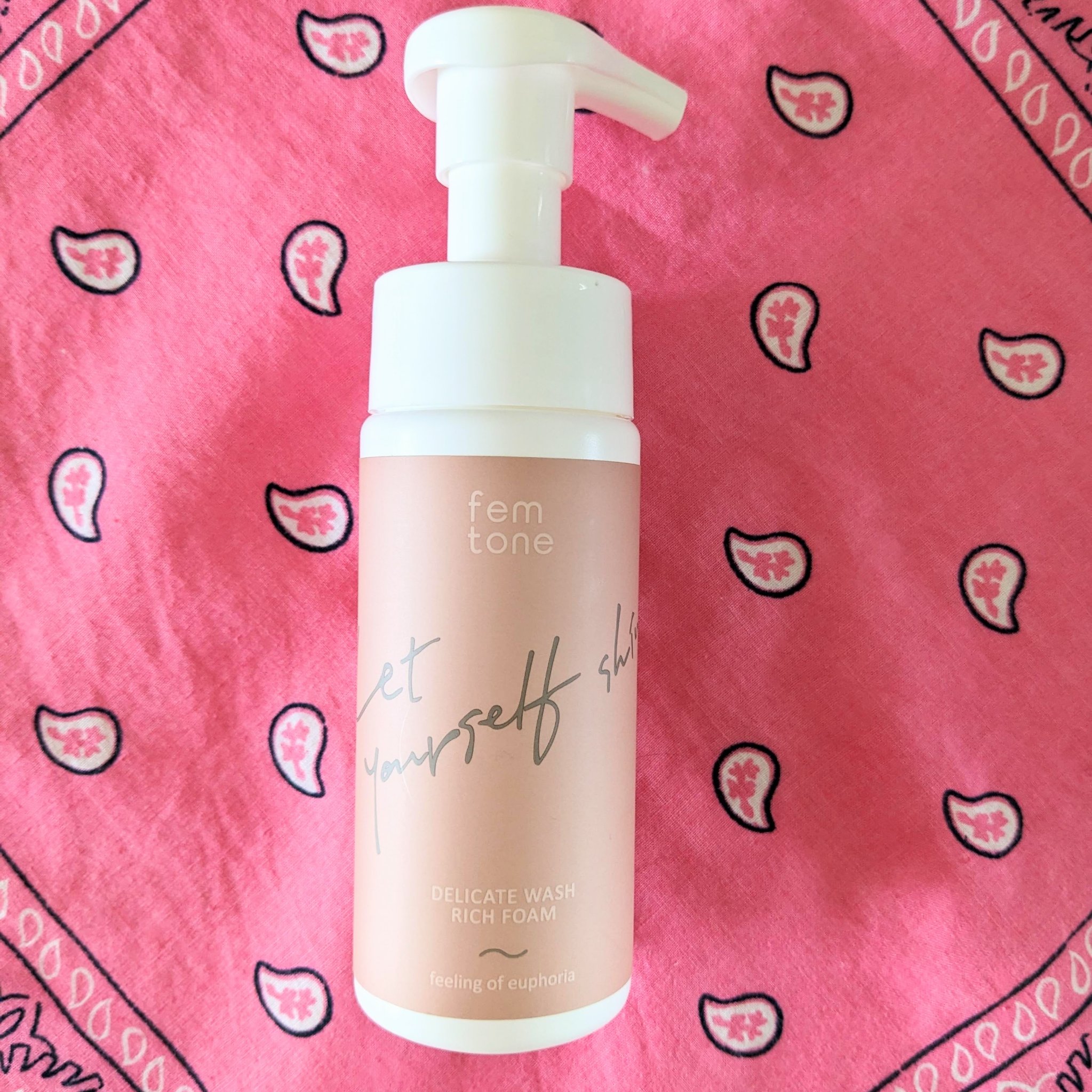 デリケートウォッシュ リッチフォームAY/fem tone/デリケートゾーンケアを使ったクチコミ（1枚目）