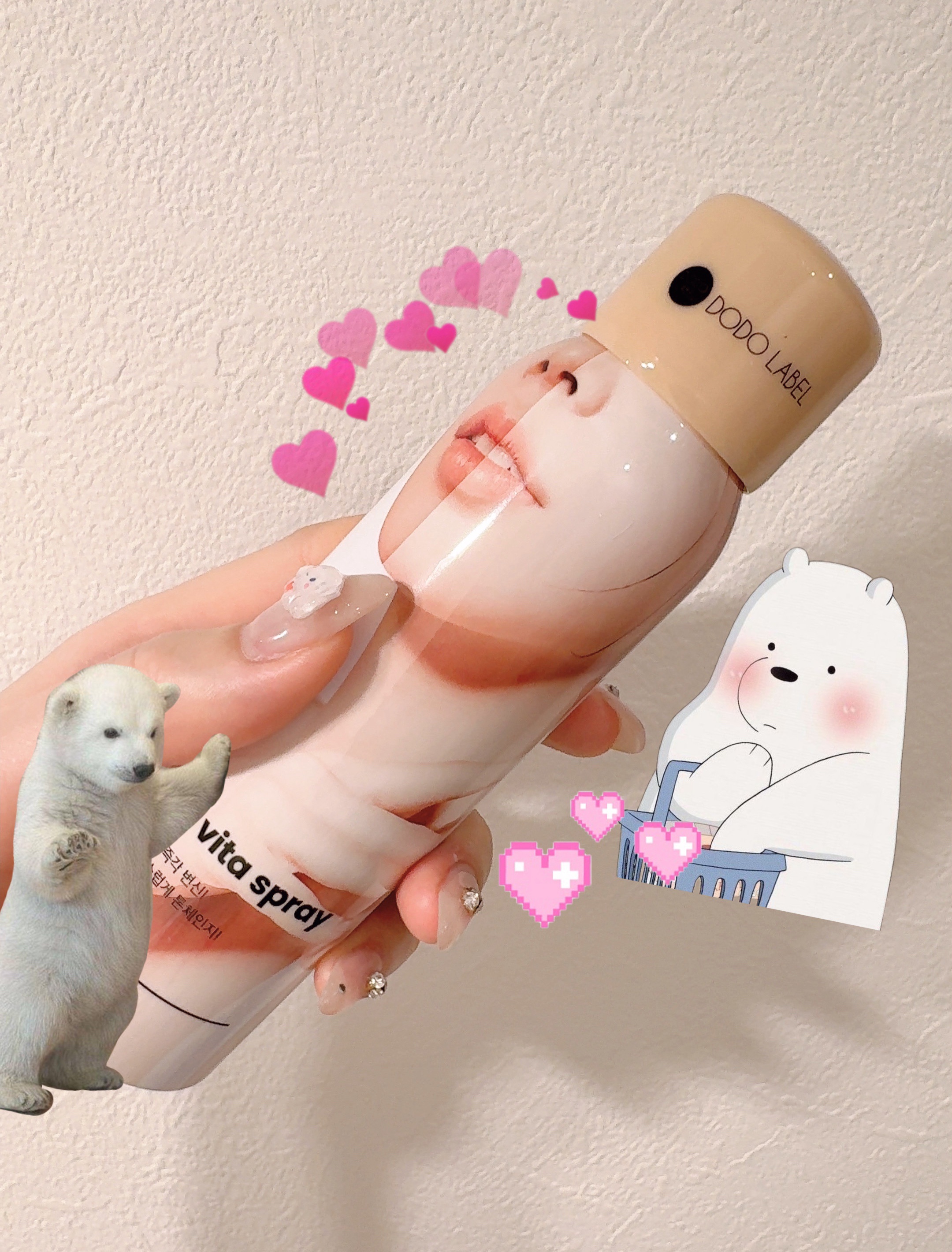 アイドルホワイトタンニングスプレー/DODO LABEL/化粧下地を使ったクチコミ（2枚目）