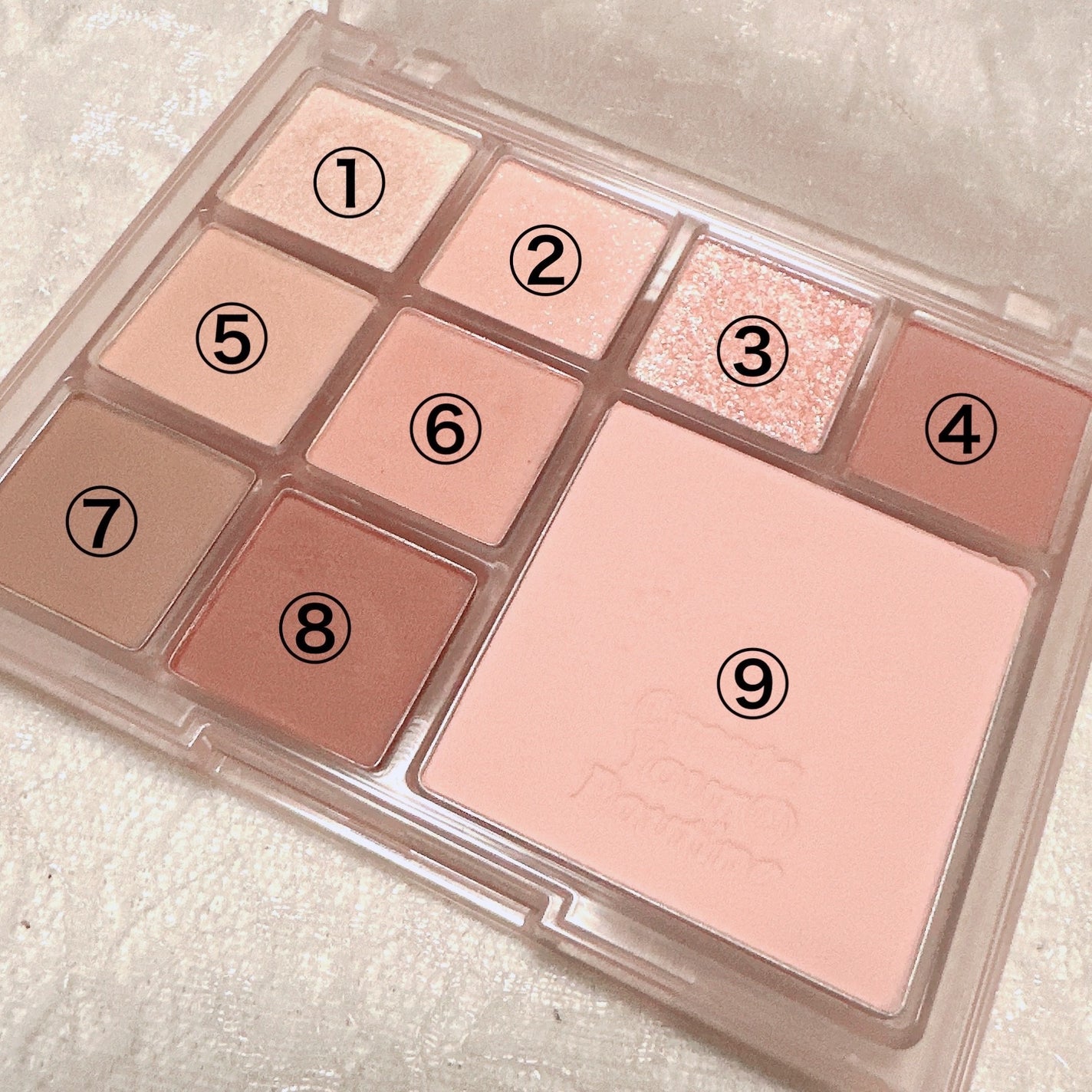 ユアルーティンアイパレット/MERZY/アイシャドウパレットを使ったクチコミ(2枚目)