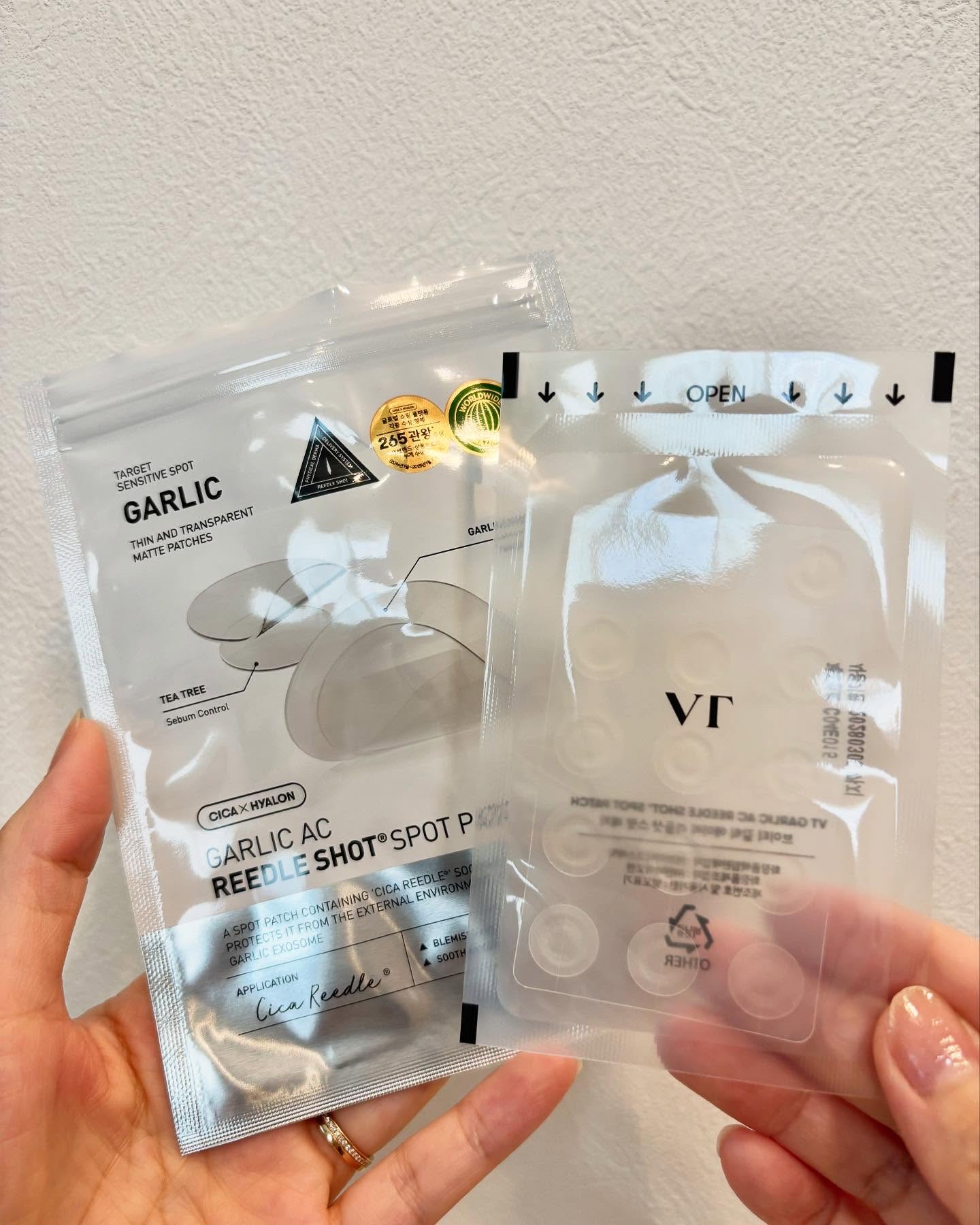 ガーリック リードルショット スポットパッチ/VT/その他スキンケアを使ったクチコミ（3枚目）