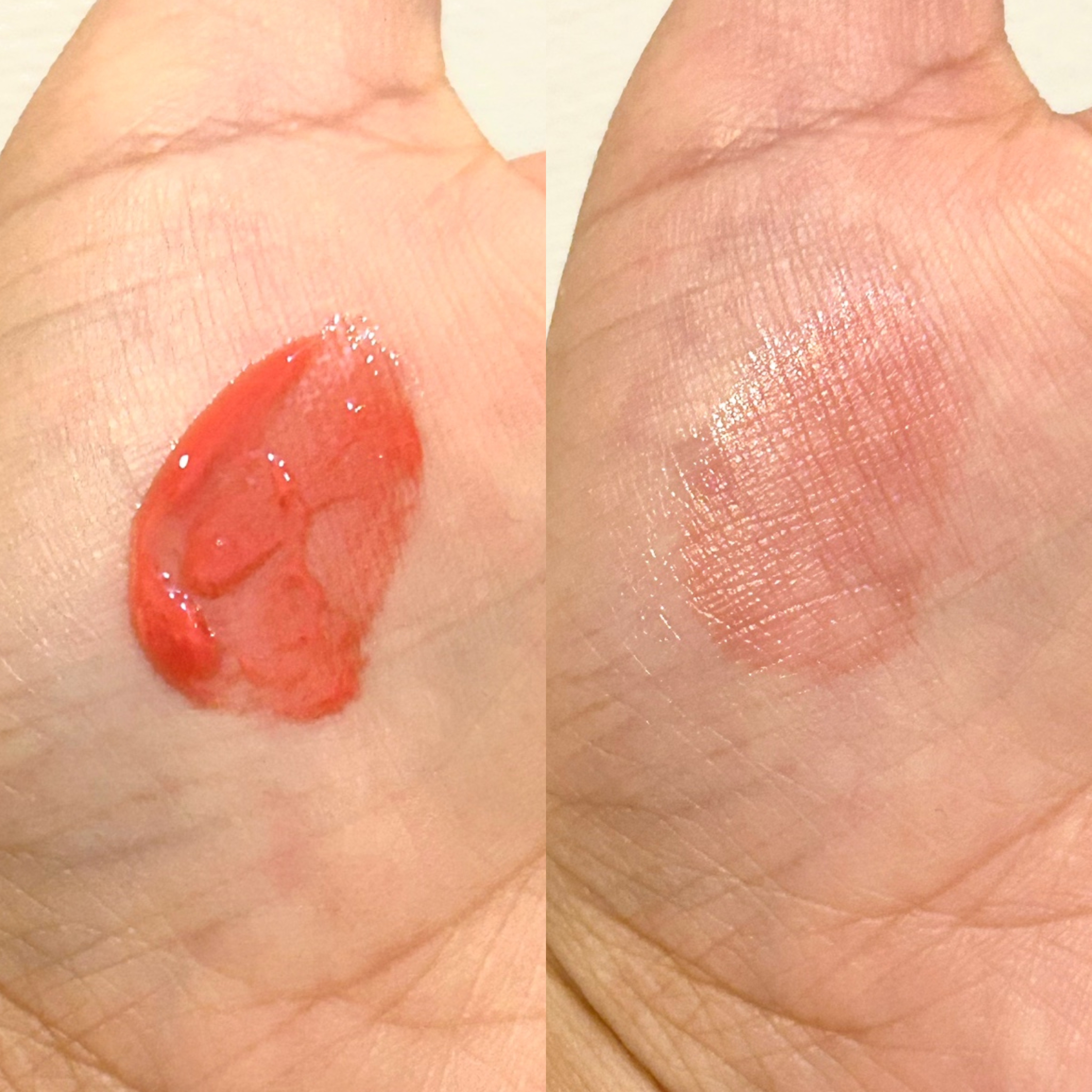 ジューシーデューイグロウティント/dasique/リップティントを使ったクチコミ（2枚目）