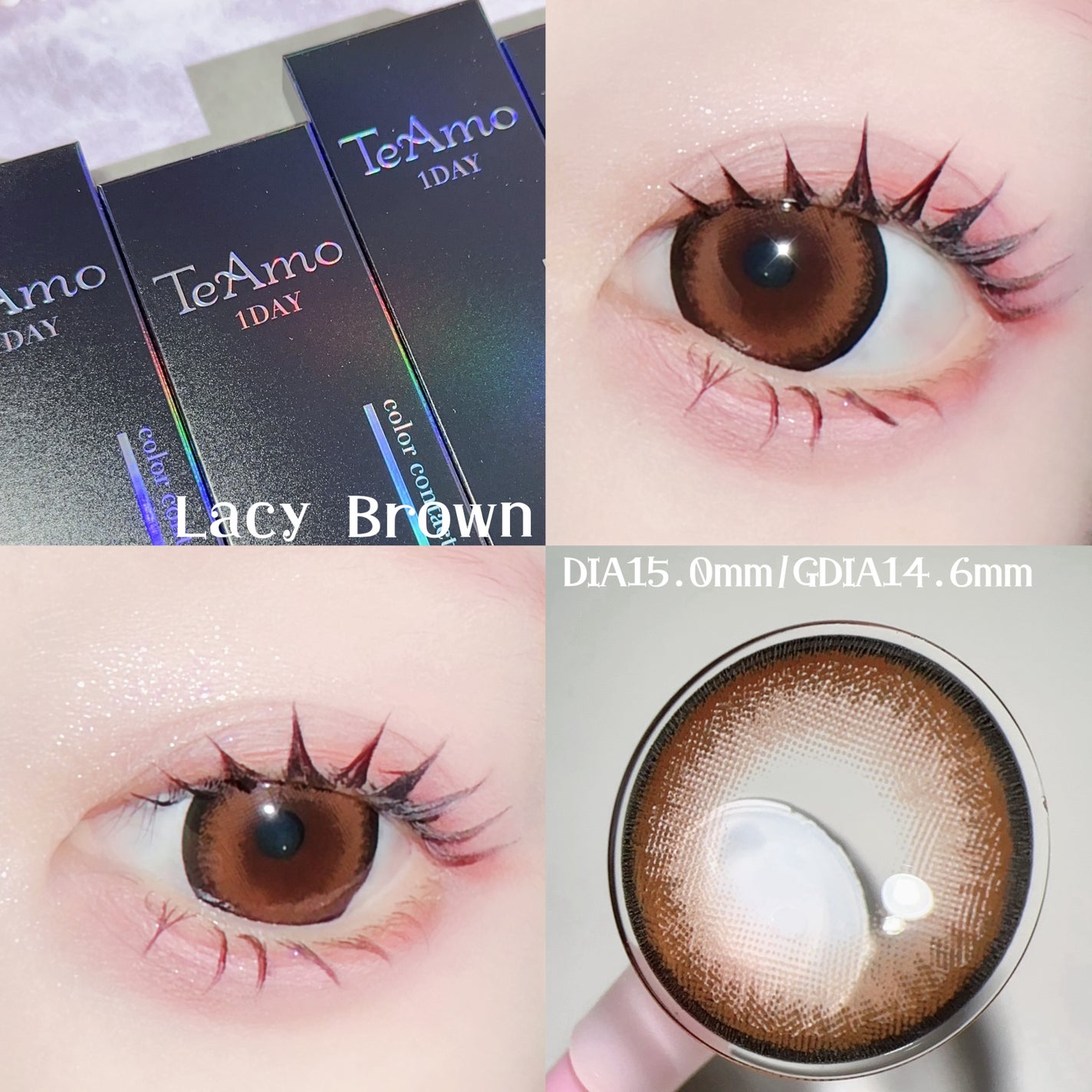 TeAmo 1DAY/TeAmo/ワンデー(1DAY)カラコンを使ったクチコミ(3枚目)