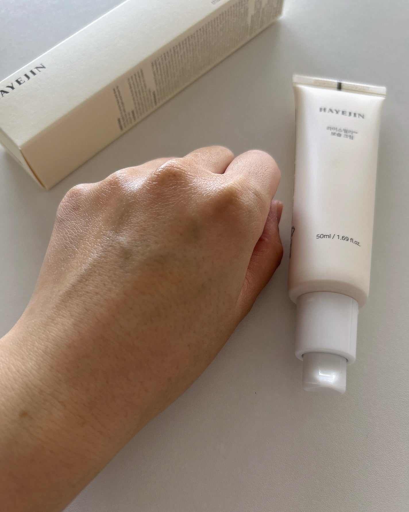 ライスピラー保湿クリーム/HAYEJIN/フェイスクリームを使ったクチコミ(4枚目)