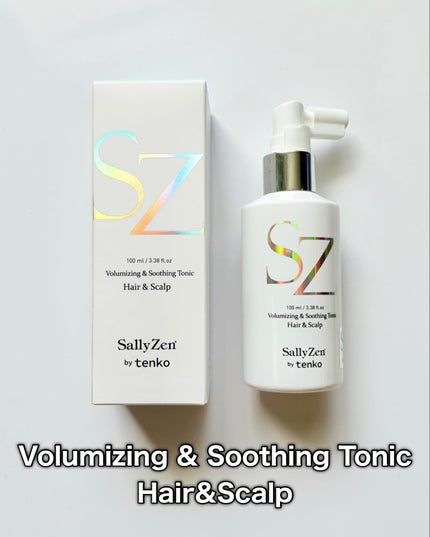 SallyZen ボリューマイジング&スーディングヘアトニックのクチコミ「Sallyzen
Volumizing & Soothing Tonic Hair&Scalp.....」(2枚目)