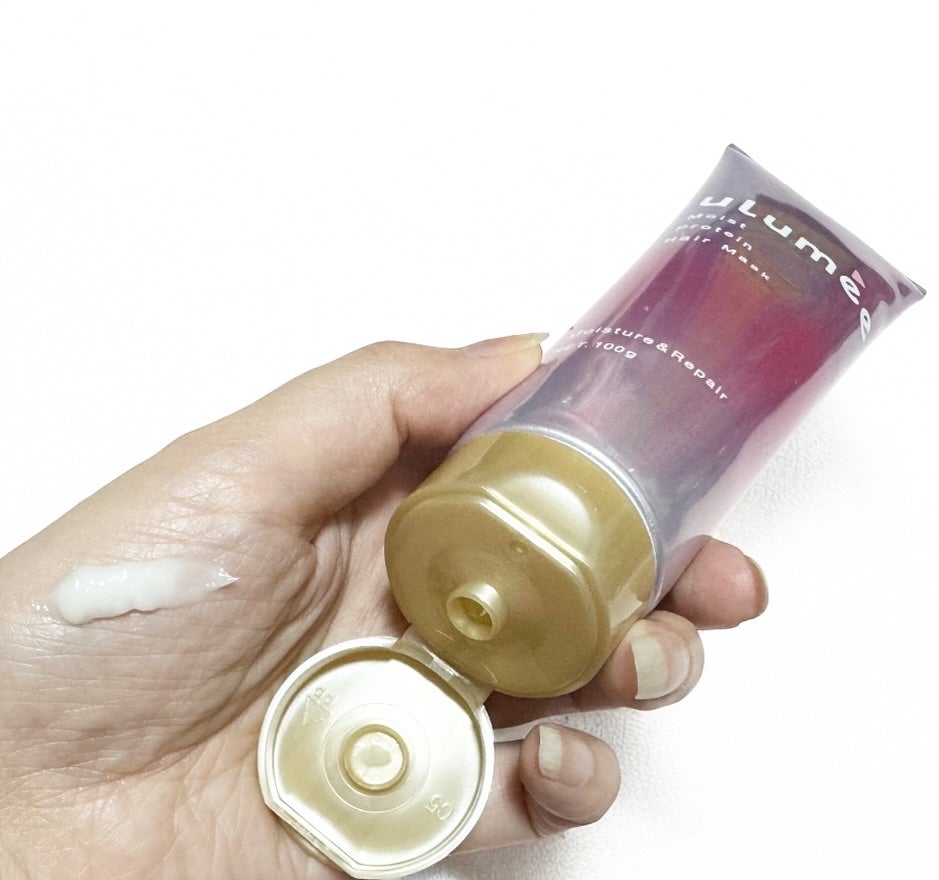 モイストプロテイン ヘアマスク/ulumee/ヘアマスク・ヘアパックを使ったクチコミ(2枚目)