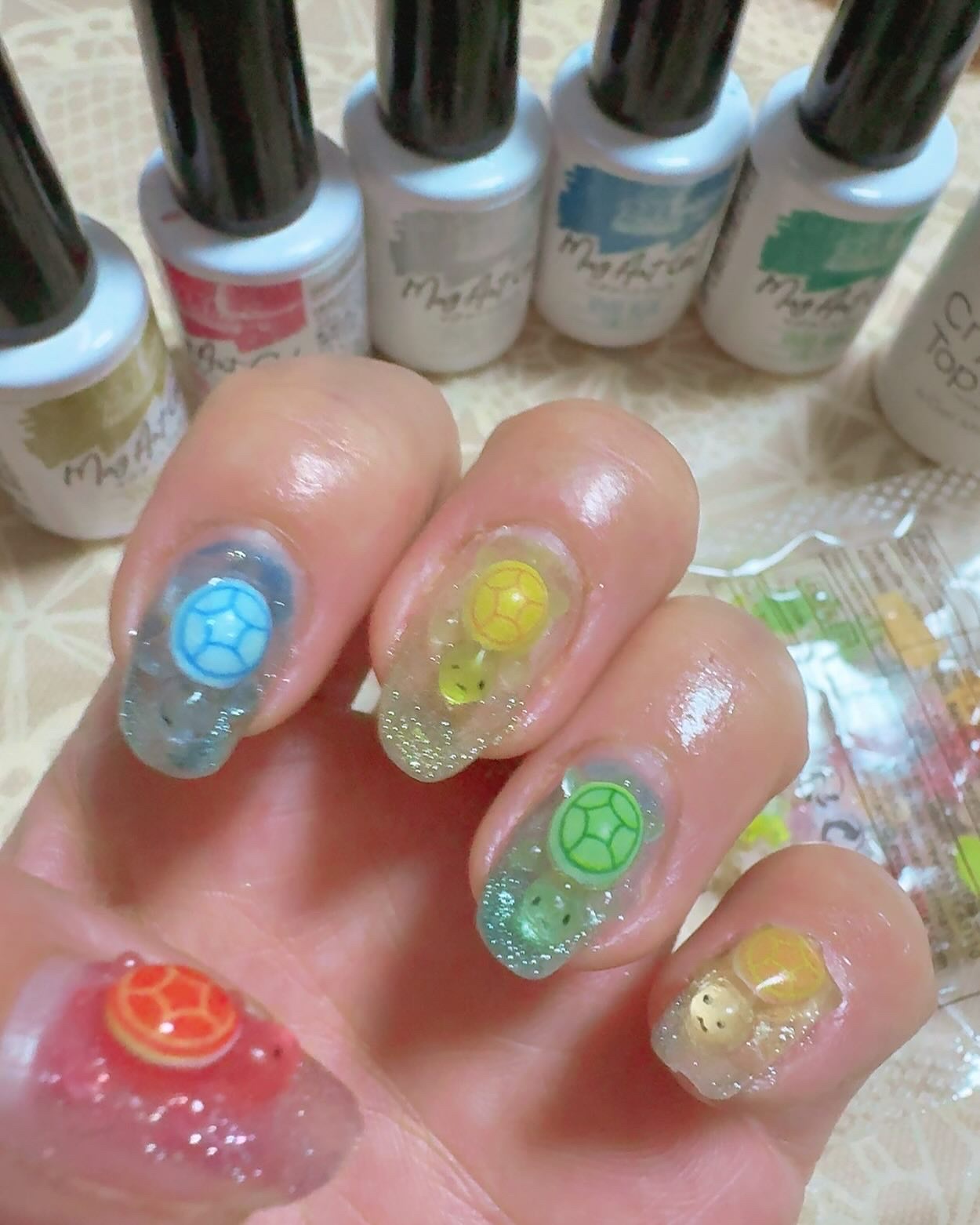 パルP マグアートジェル/parkikoi/ジェルネイルを使ったクチコミ（1枚目）