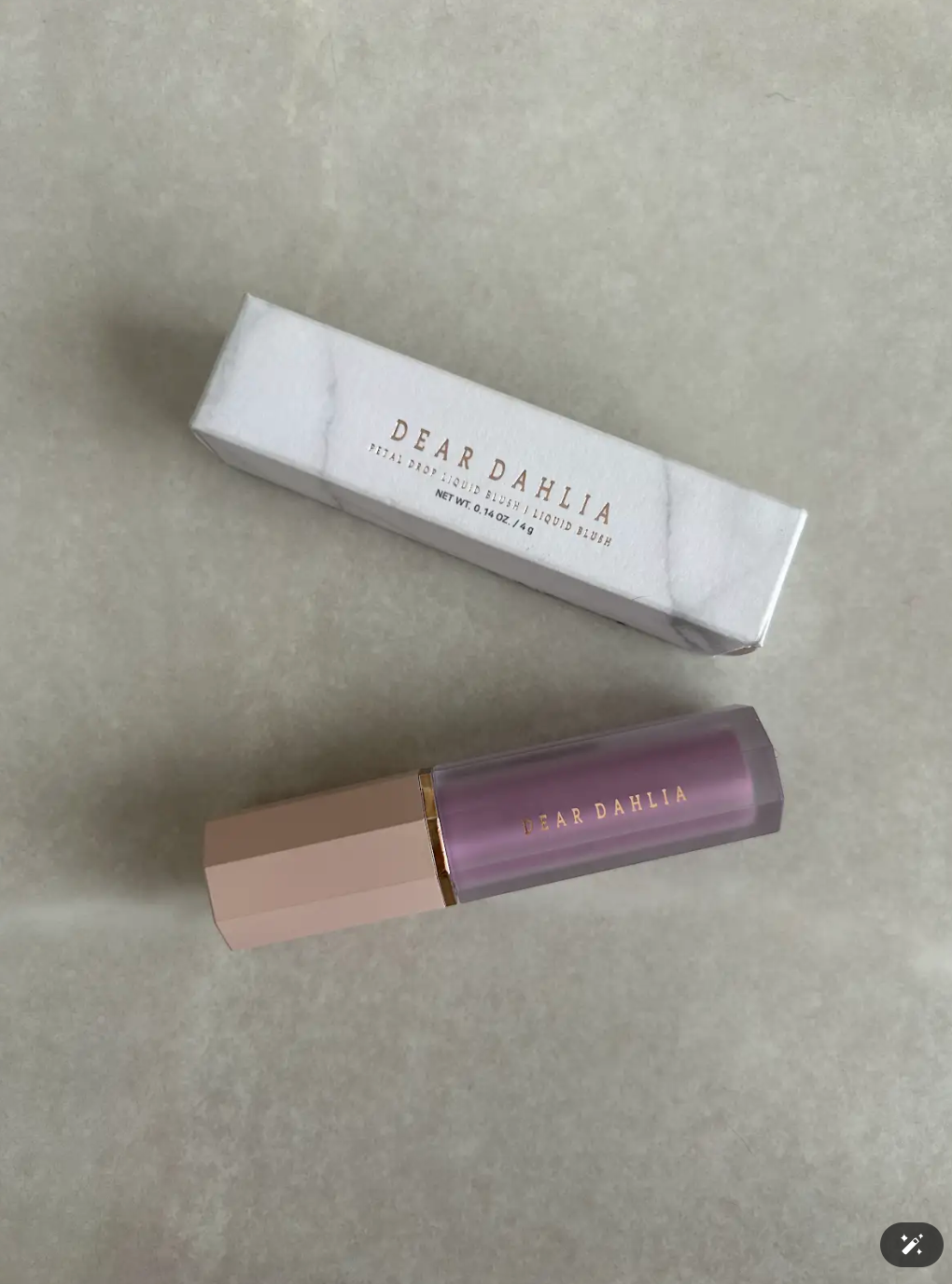 ペタルドロップリキッドブラッシャー/DEAR DAHLIA/リキッドチークを使ったクチコミ(1枚目)