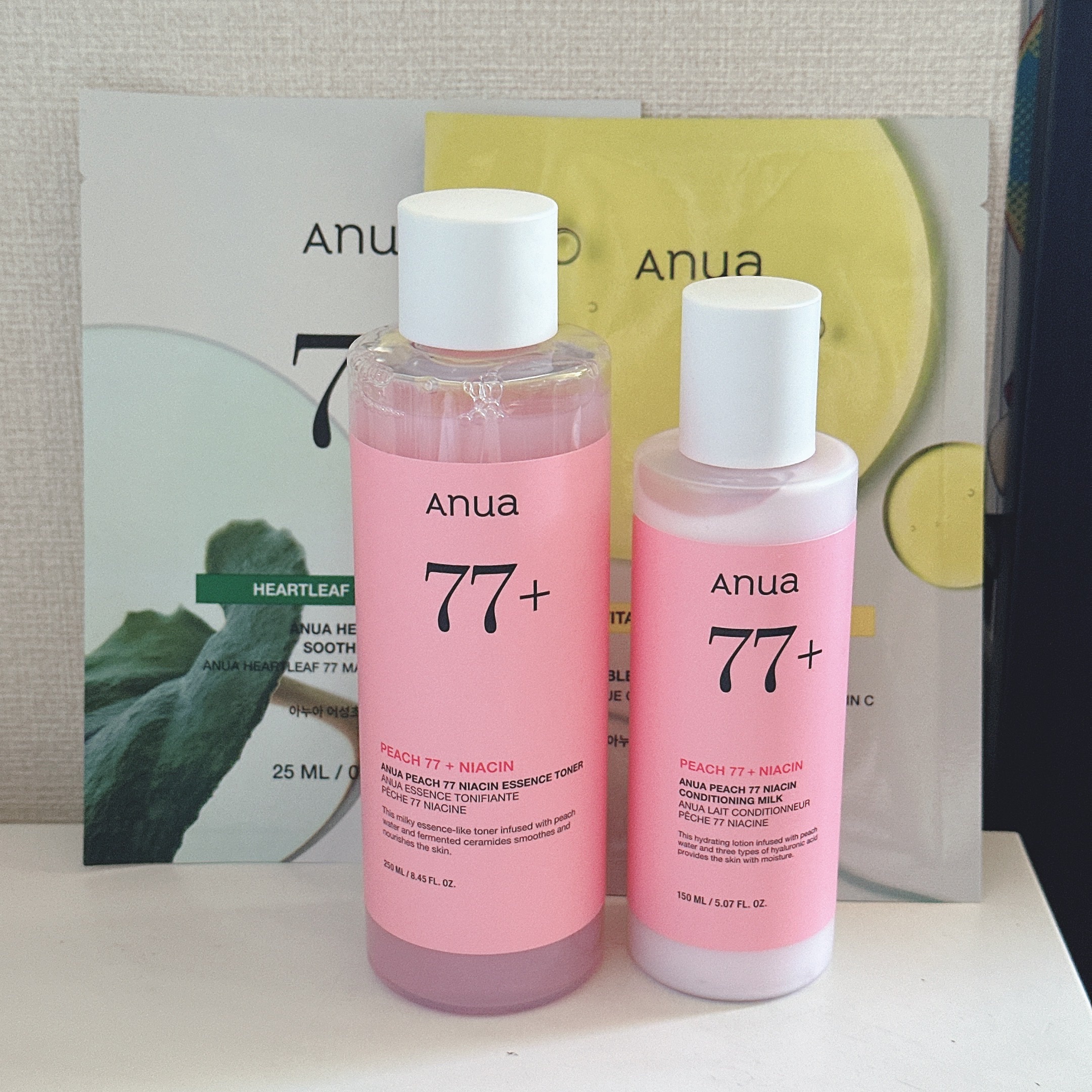 桃77%ナイアシンコンディショニングミルク/Anua/乳液を使ったクチコミ（1枚目）