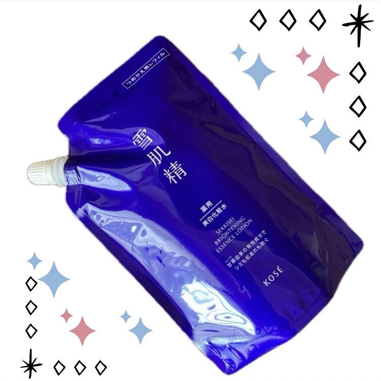 薬用雪肌精 ブライトニング エッセンス ローション つめかえ用 310ml/雪肌精/化粧水を使ったクチコミ（1枚目）