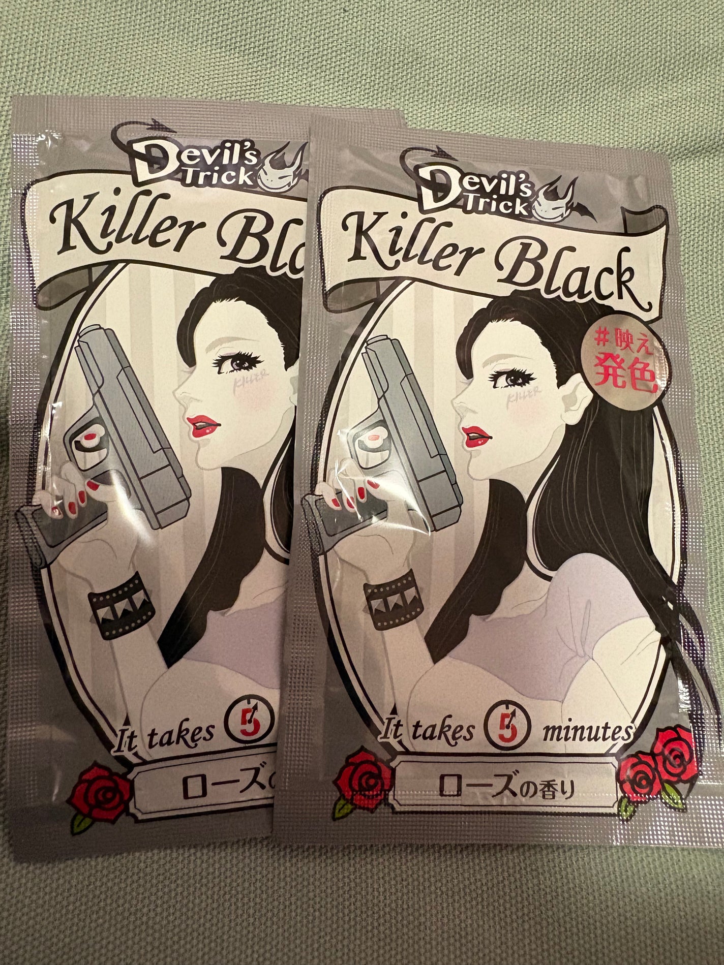 デビルズトリック/クイスクイス/ヘアカラーを使ったクチコミ(1枚目)