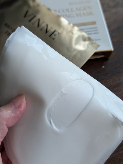 シグニチャーバイオディープコラーゲンファーミングマスク/VINNE /シートマスク・パックを使ったクチコミ(1枚目)
