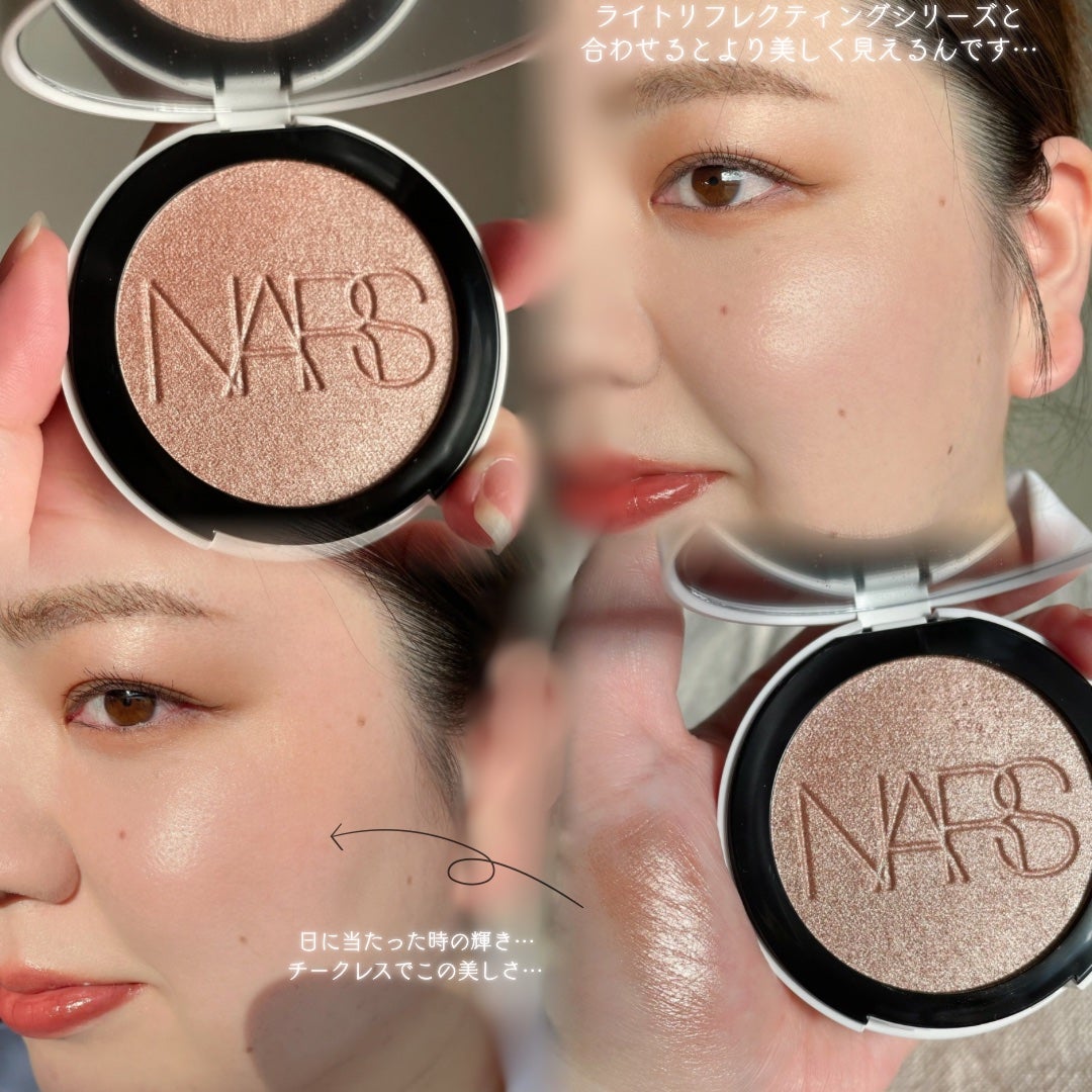 NARS ライトリフレクティング ルミナイジングパウダー/NARS/パウダーハイライトを使ったクチコミ(3枚目)