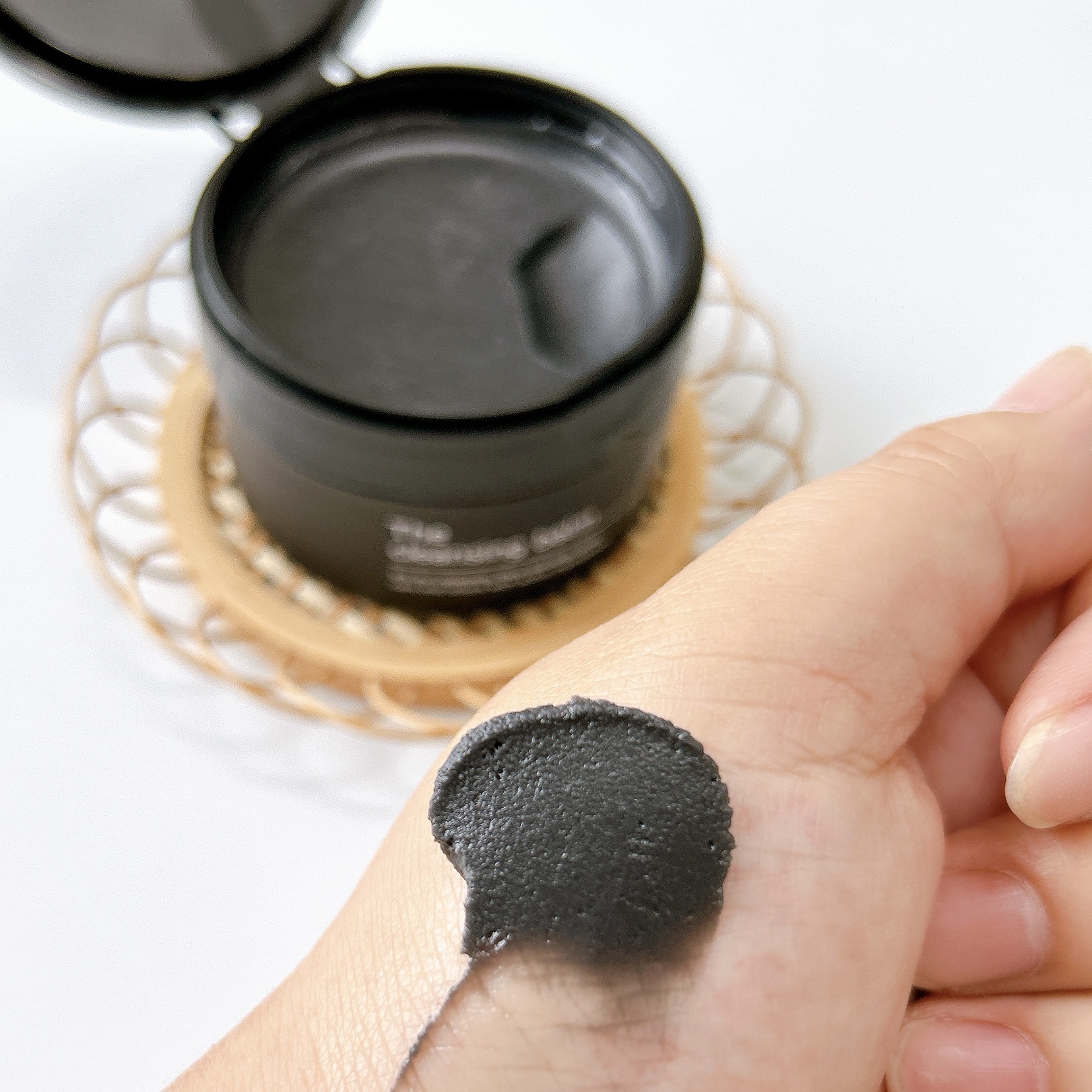 オトアフ クレンジングバーム (ブラック) /otaf:/クレンジングバームを使ったクチコミ（3枚目）