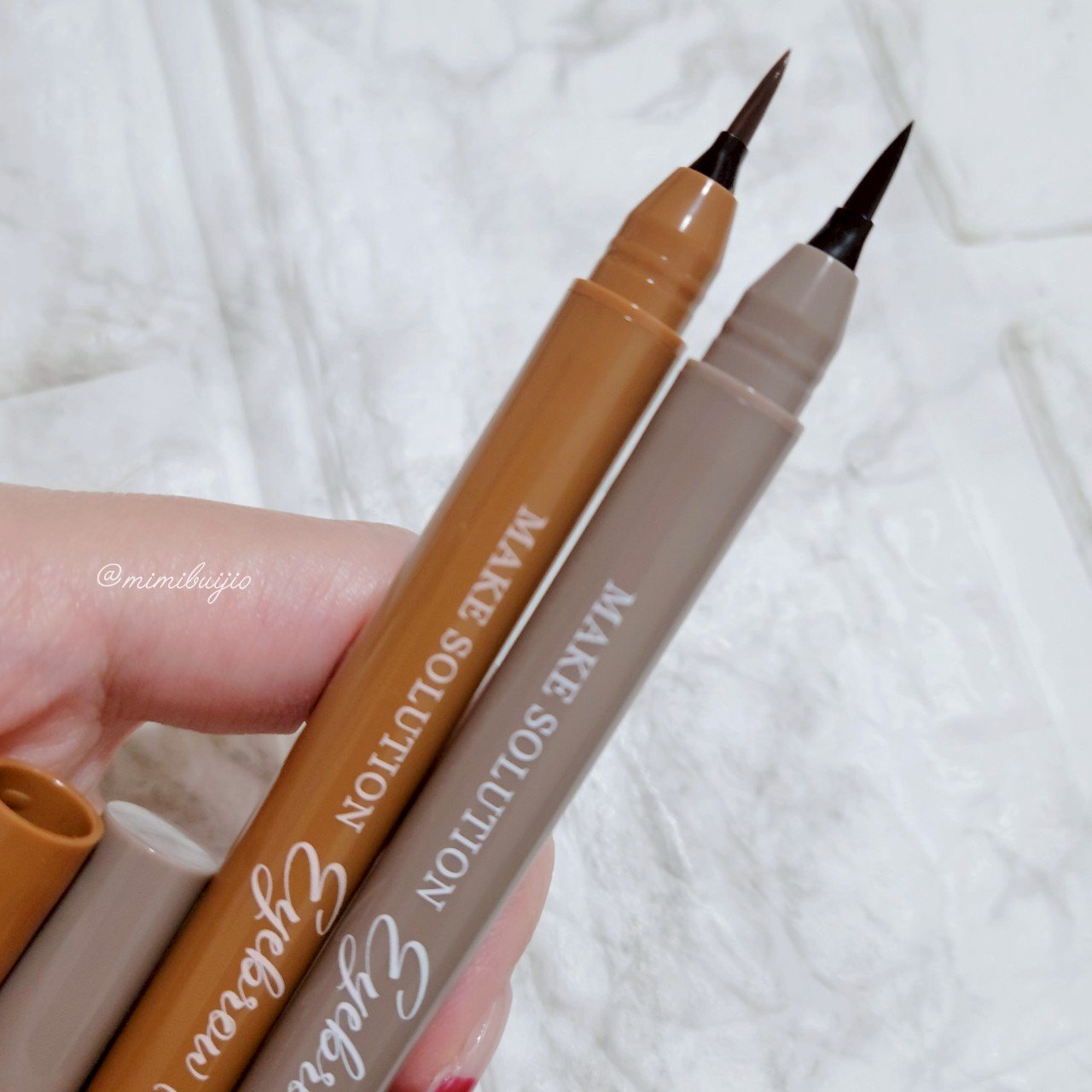 メークソリューション アイブロウティント/メークソリューション/眉ティントを使ったクチコミ（3枚目）