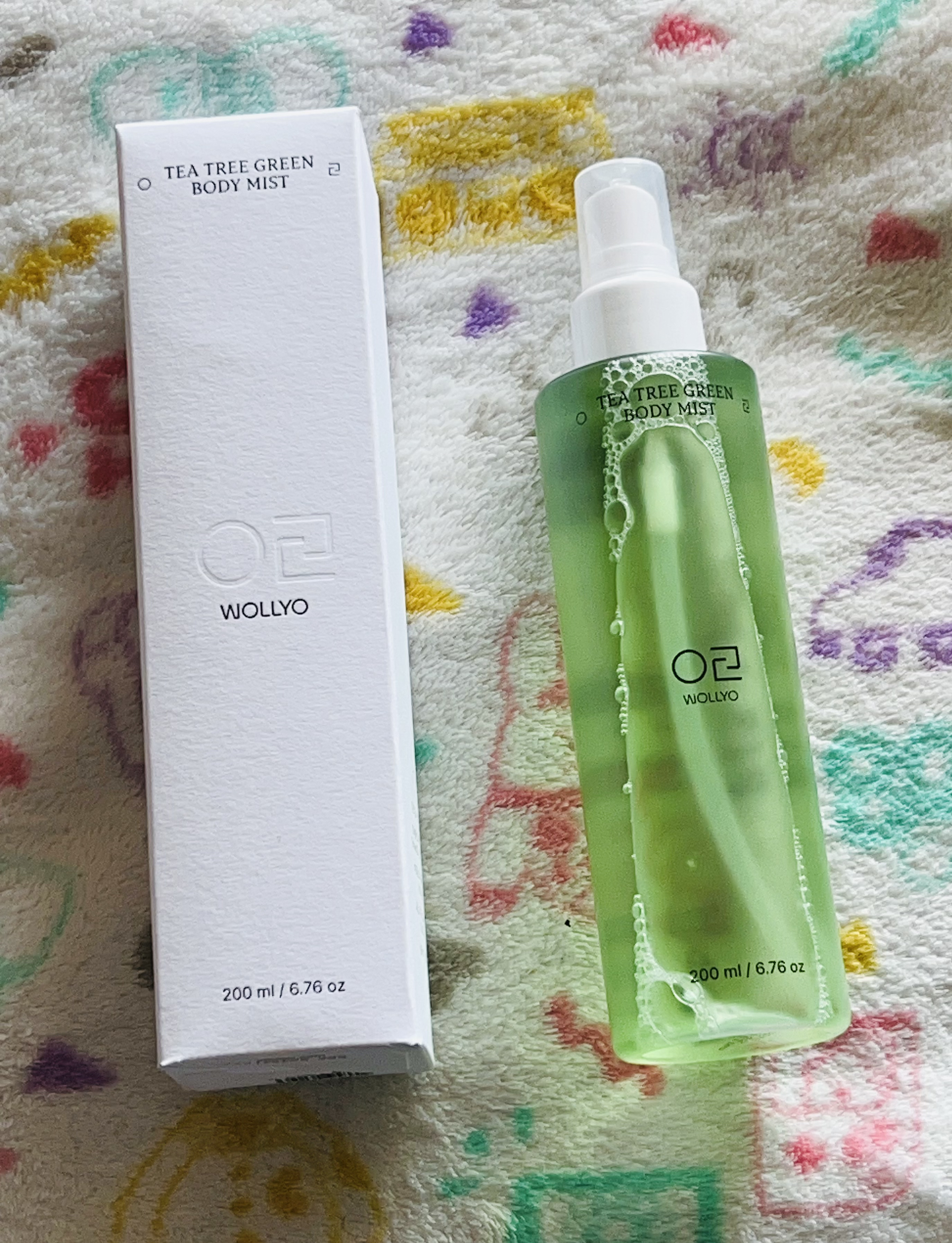 ティートリーグリーン ボディーミスト/原料工房/ボディローションを使ったクチコミ（1枚目）