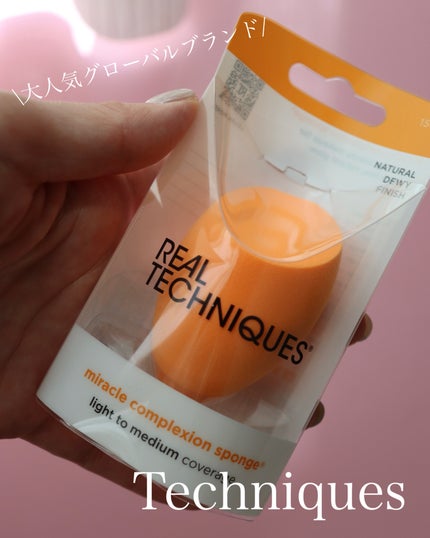 Miracle Complexion Sponge/Real Techniques/パフ・スポンジを使ったクチコミ(1枚目)