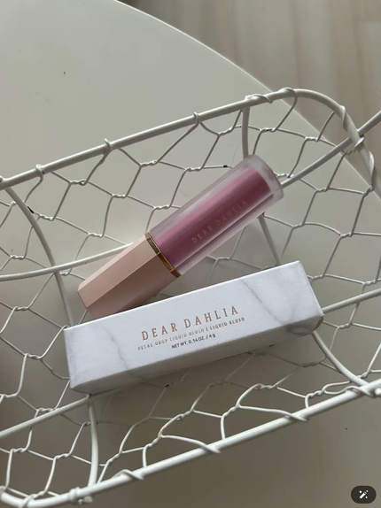 ペタルドロップリキッドブラッシャー/DEAR DAHLIA/リキッドチークを使ったクチコミ(1枚目)