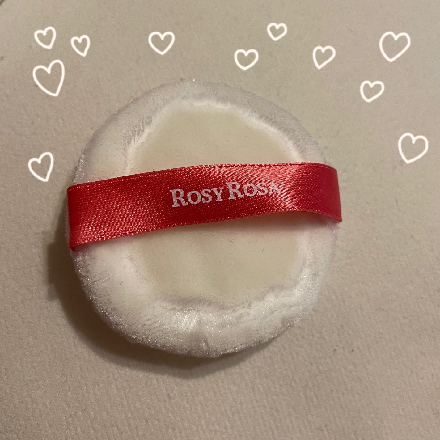 ビロードタッチパフ 2P/ロージーローザ/パフ・スポンジを使ったクチコミ(1枚目)