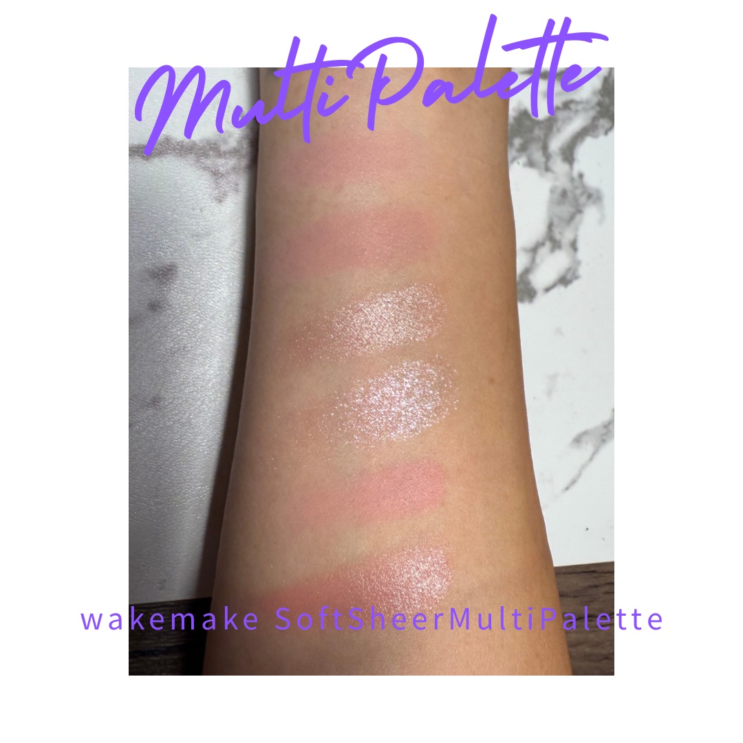 ソフトシアーマルチパレット/wakemake/アイシャドウパレットを使ったクチコミ（2枚目）