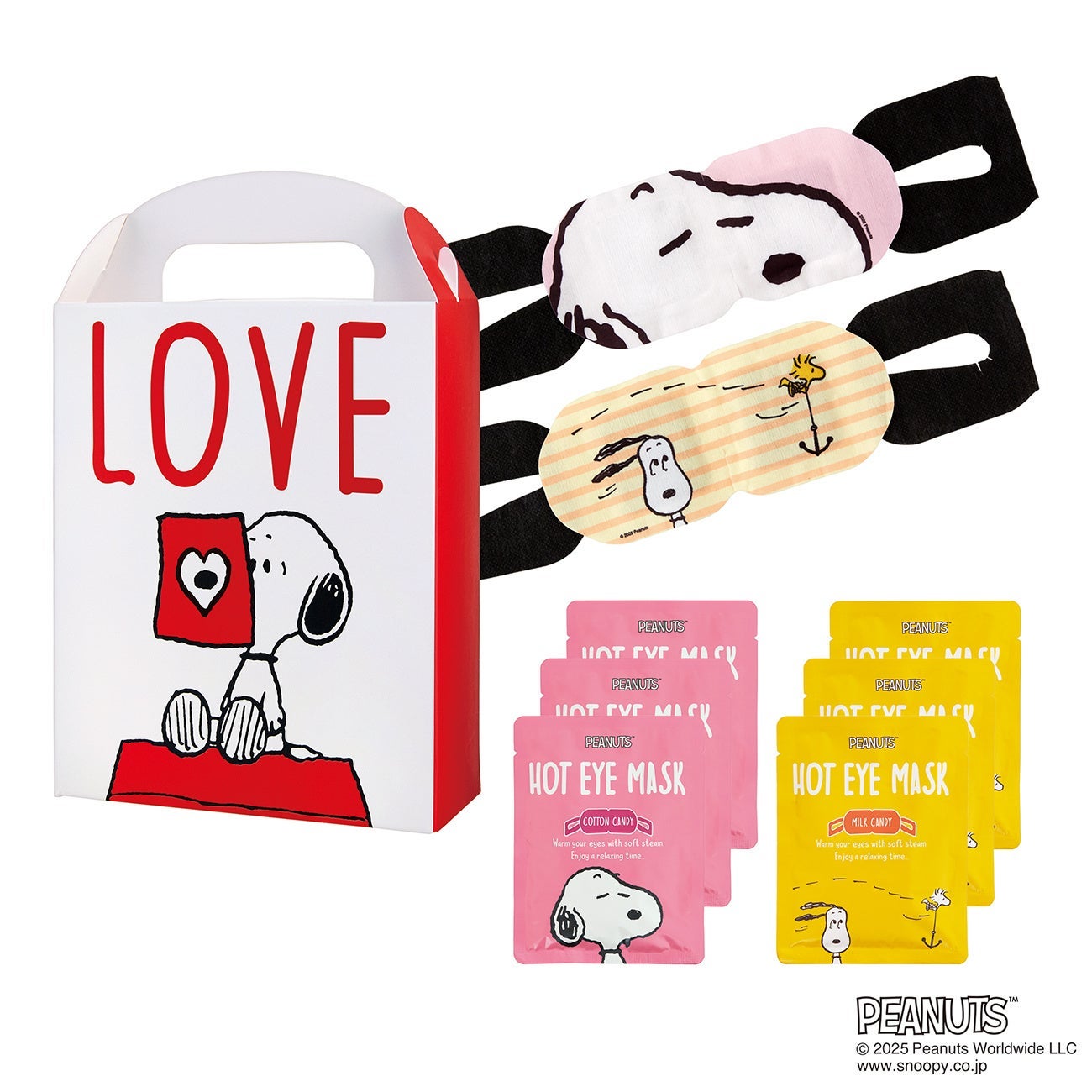 ホットアイマスク アソート6枚 ラブ グローバル プロダクト プランニング