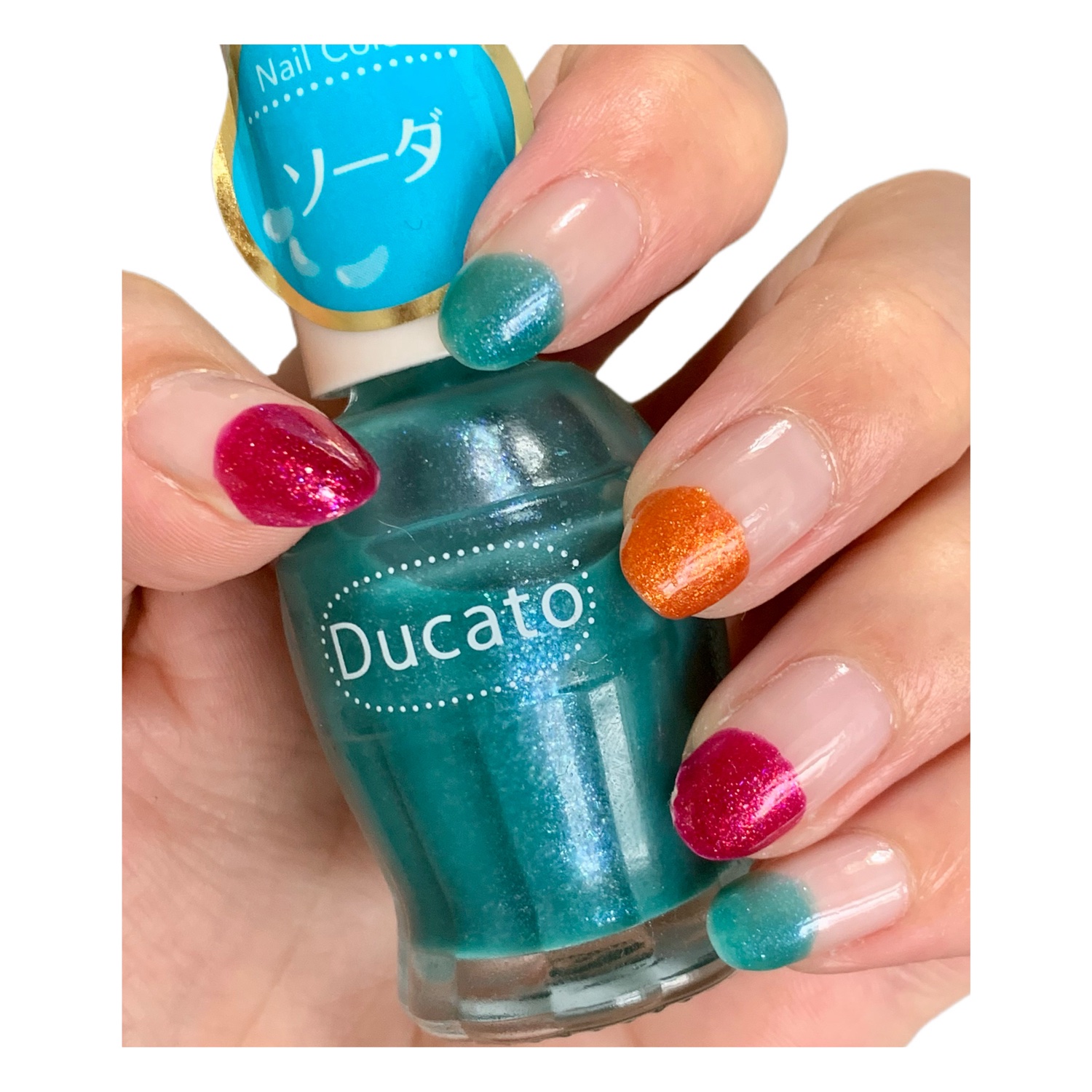 ナチュラルネイルカラーN 169 ソーダ(限定)/デュカート/マニキュアを使ったクチコミ（1枚目）