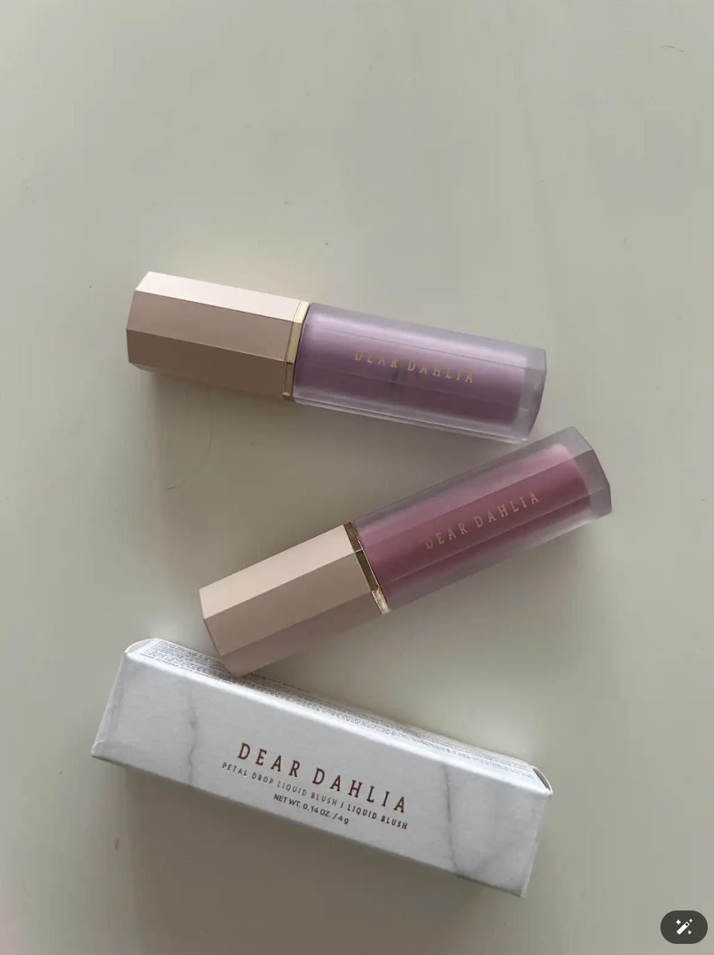 ペタルドロップリキッドブラッシャー/DEAR DAHLIA/リキッドチークを使ったクチコミ（1枚目）