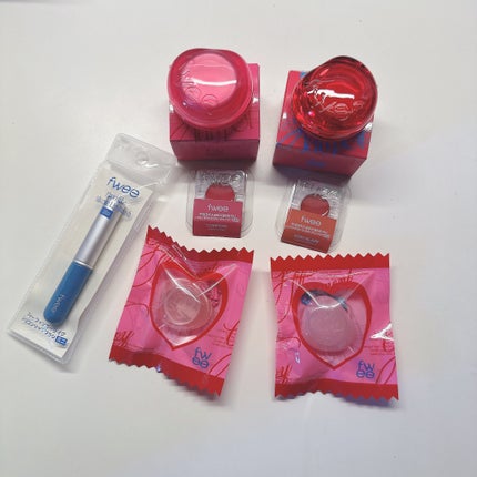 フィー リップアンドチーク グローイジェリーポット/fwee/リップグロスを使ったクチコミ(3枚目)