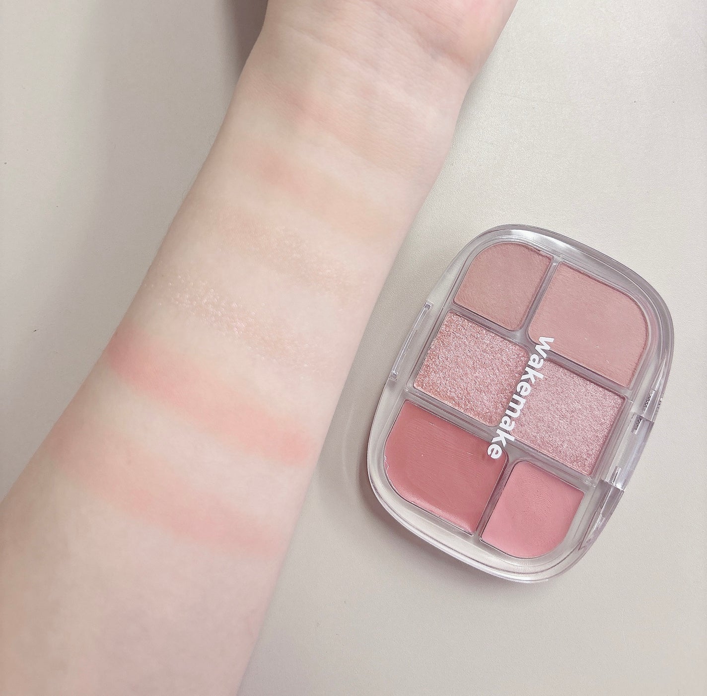 ソフトシアーマルチパレット/wakemake/アイシャドウパレットを使ったクチコミ(1枚目)