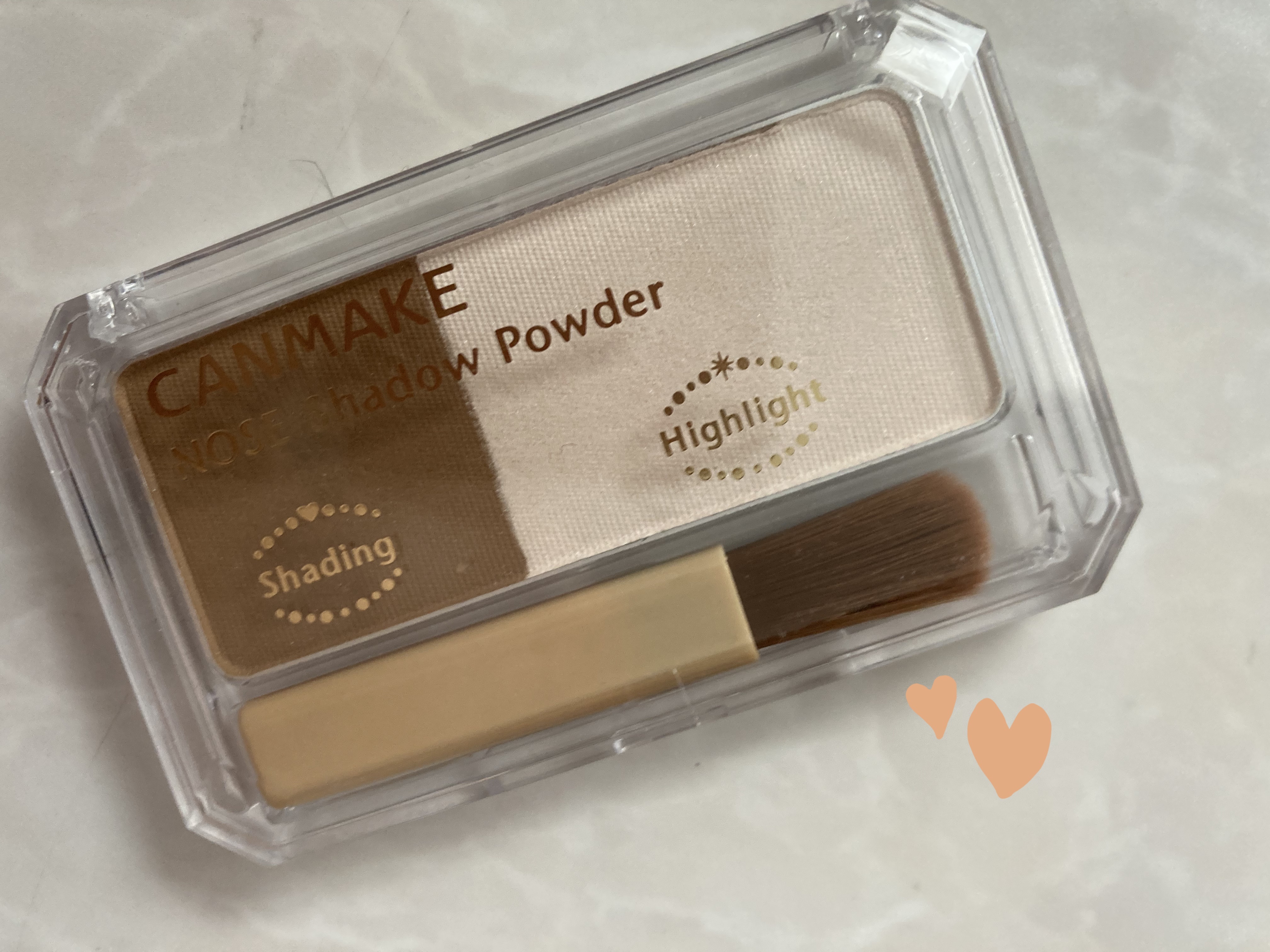 ノーズシャドウパウダー/キャンメイク/プレストパウダーを使ったクチコミ（1枚目）