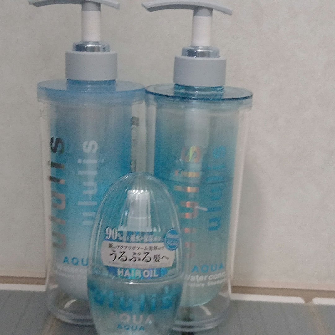 ウルリス アクア ウォーターコンク モイスチャー シャンプー / ヘアトリートメント/ululis/市販シャンプーを使ったクチコミ（1枚目）