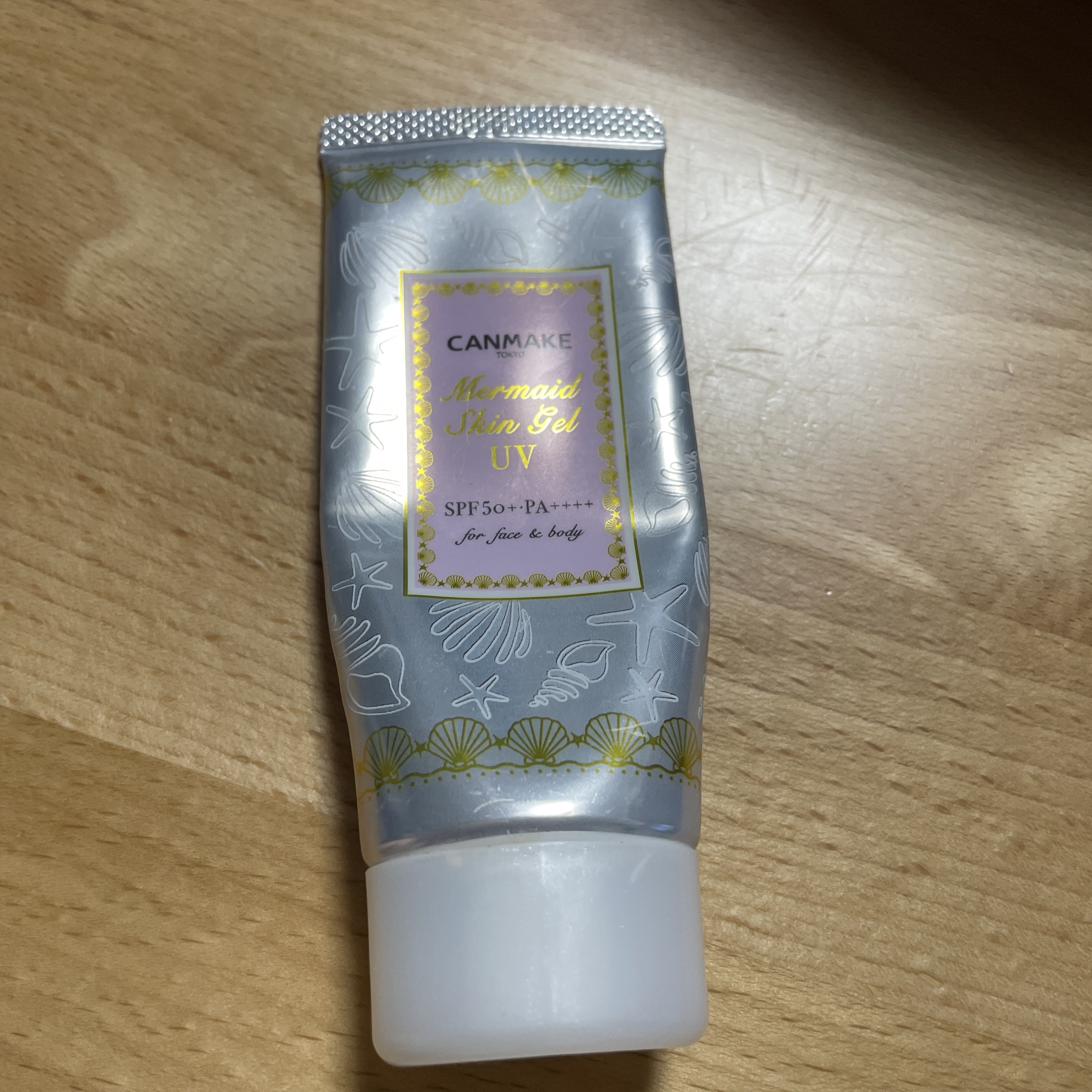 マーメイドスキンジェルUV/キャンメイク/日焼け止めジェルを使ったクチコミ（1枚目）