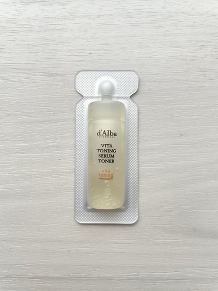 ビタトーニングセラムトナー/ダルバ/化粧水を使ったクチコミ(1枚目)