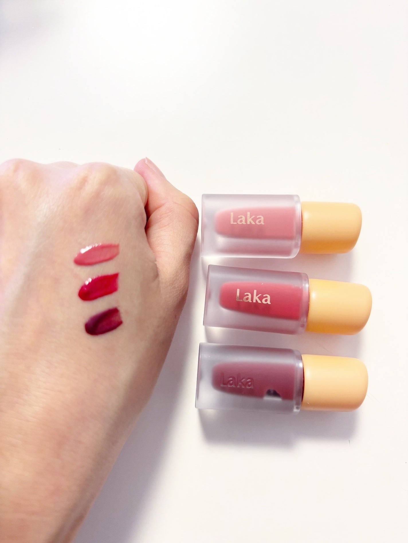 フルーティーグラムティント/Laka/リップティントを使ったクチコミ(2枚目)