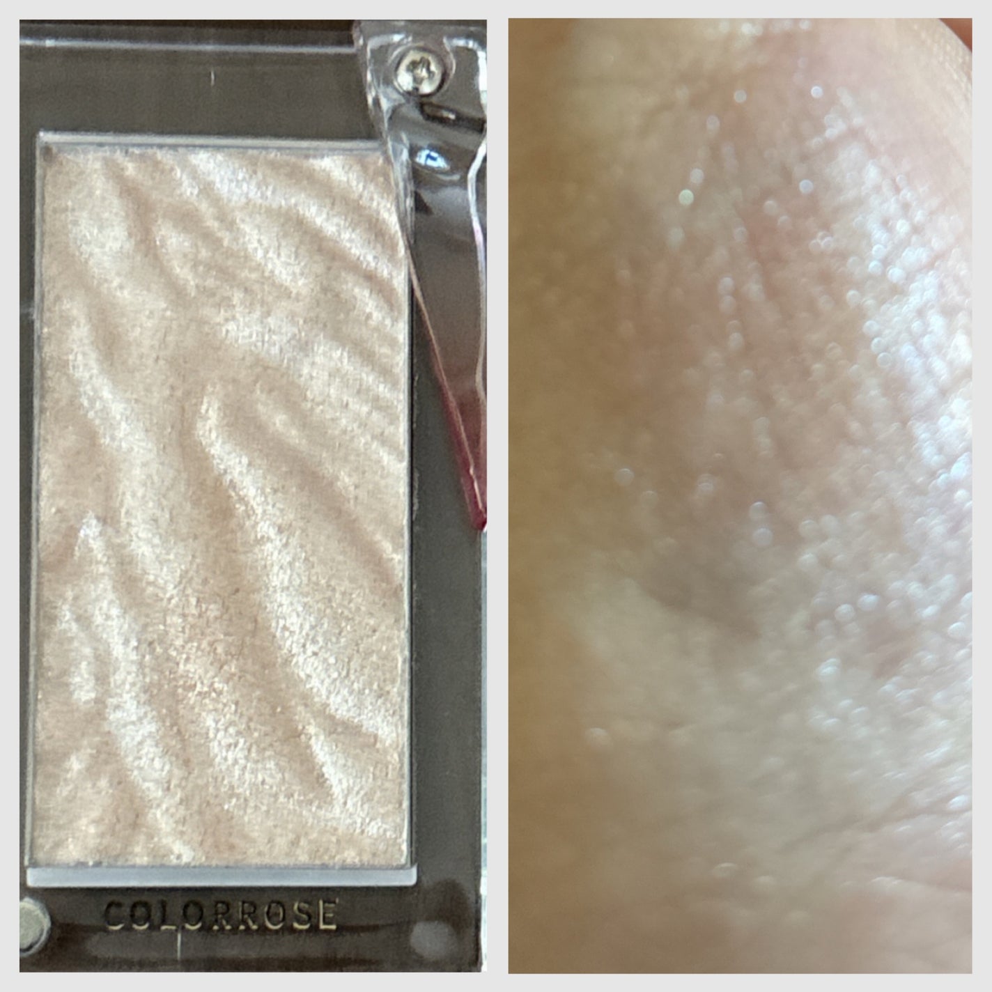 水面ハイライト /COLORROSE/パウダーハイライトを使ったクチコミ(2枚目)