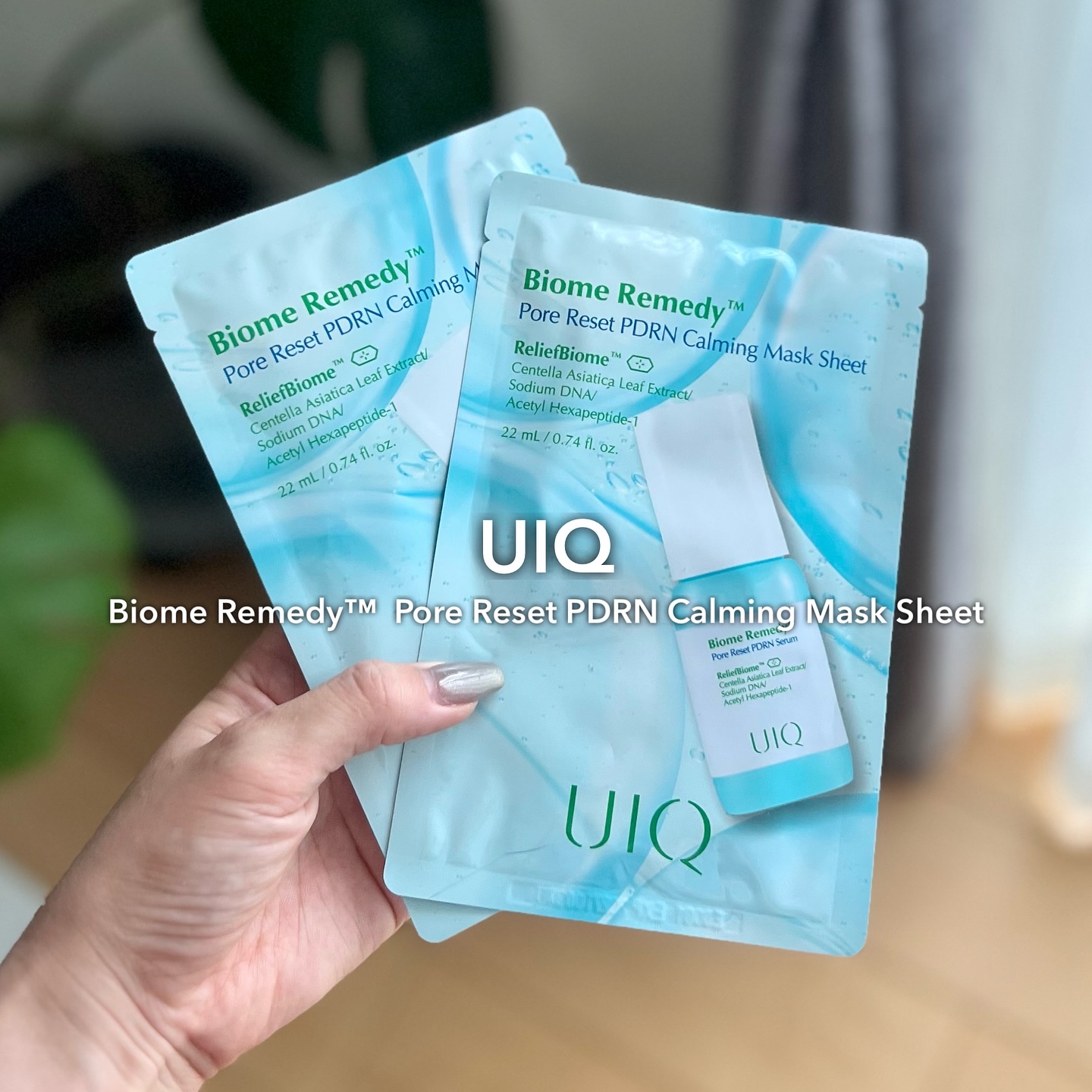 バイオームレメディポアリセットPDRN カーミングマスク/UIQ/シートマスク・パックを使ったクチコミ（1枚目）