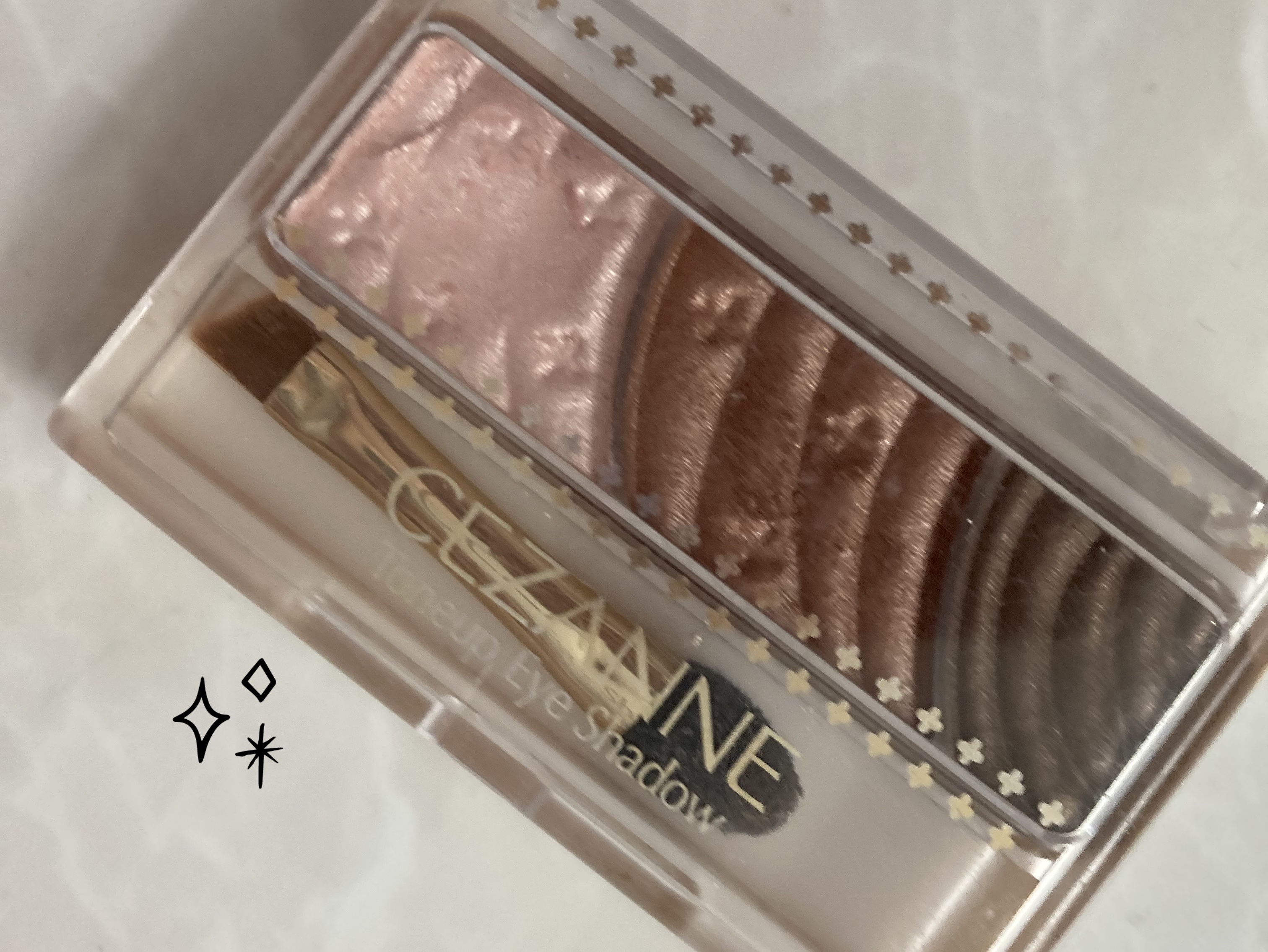 トーンアップアイシャドウ/CEZANNE/アイシャドウパレットを使ったクチコミ（1枚目）