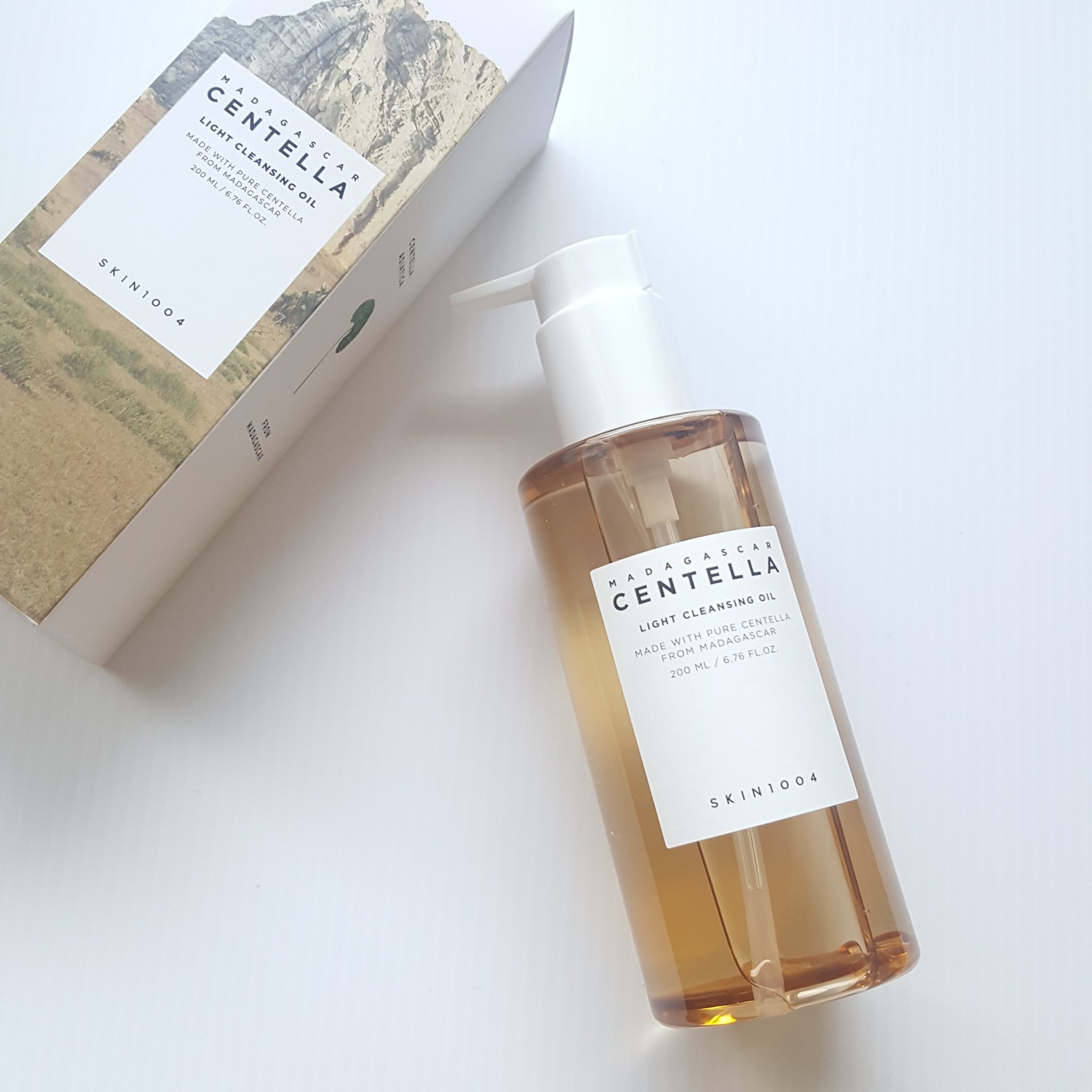 センテラ ライトクレンジングオイル/SKIN1004/オイルクレンジングを使ったクチコミ（1枚目）