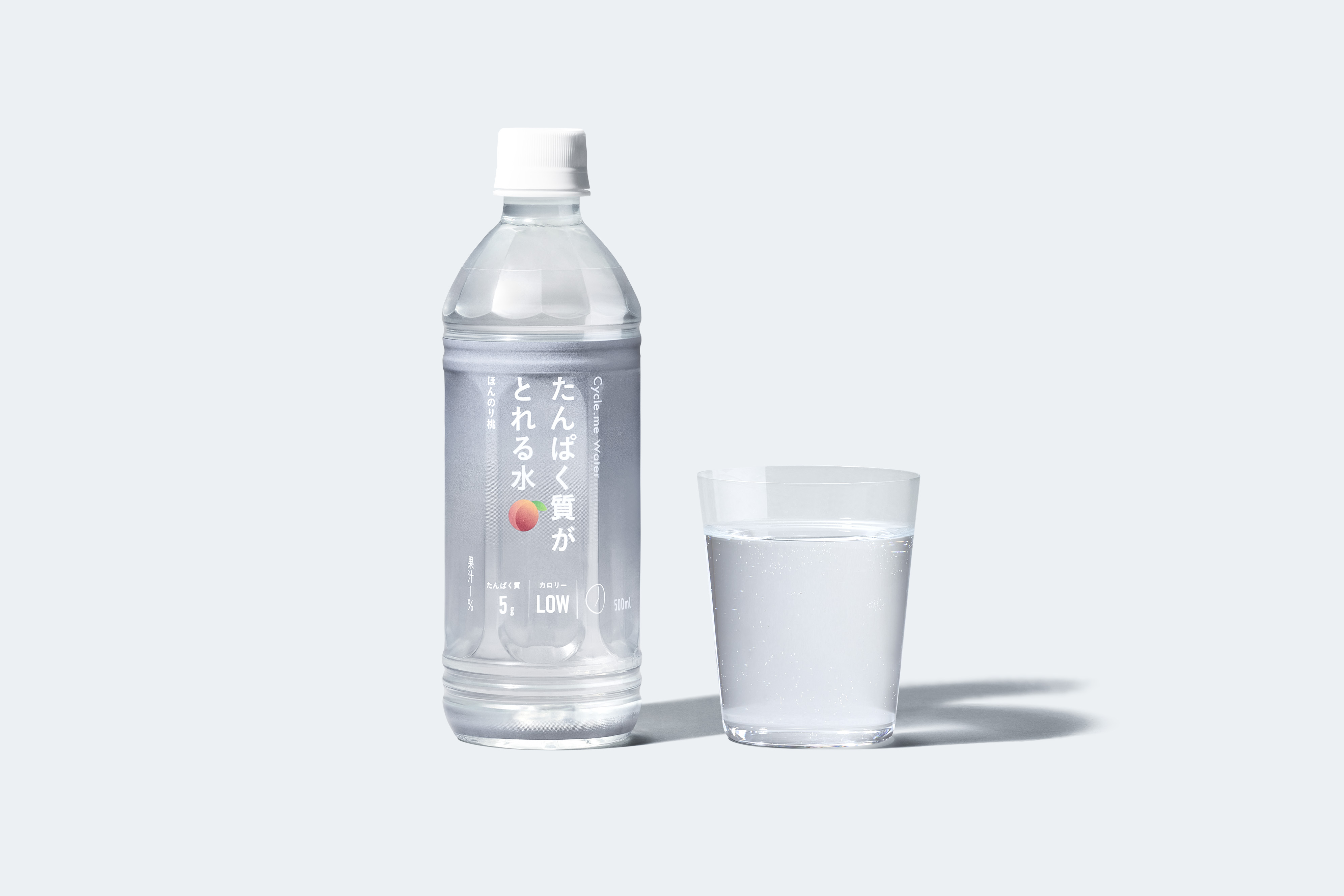 たんぱく質がとれる⽔ ほんのり桃 / サイクルミー